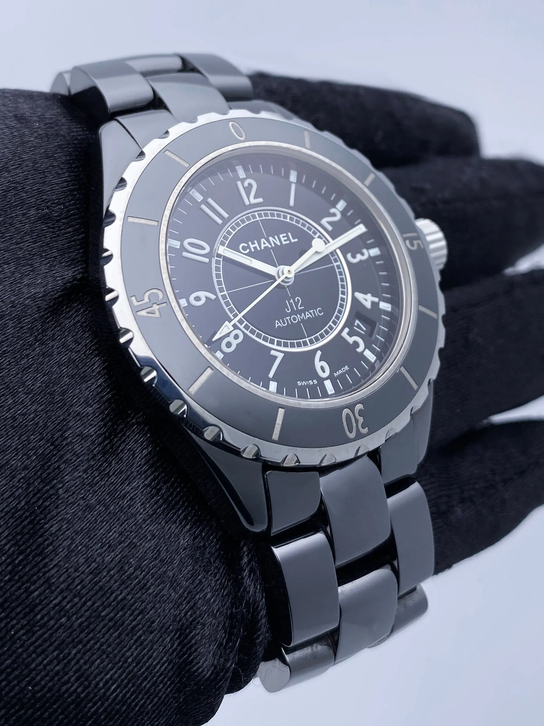 Chanel J12 Black Ceramic Mens Watch