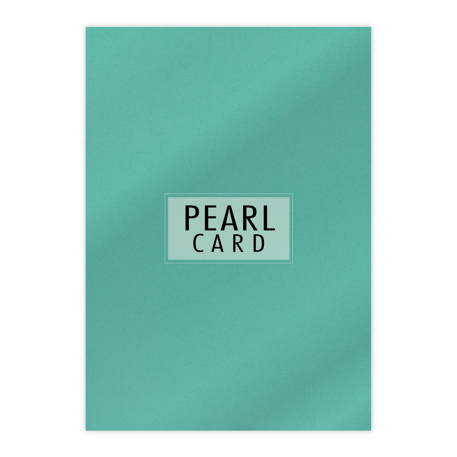 Chloes A4 Luxury Pearl Card 10 Sheets Lagoon
