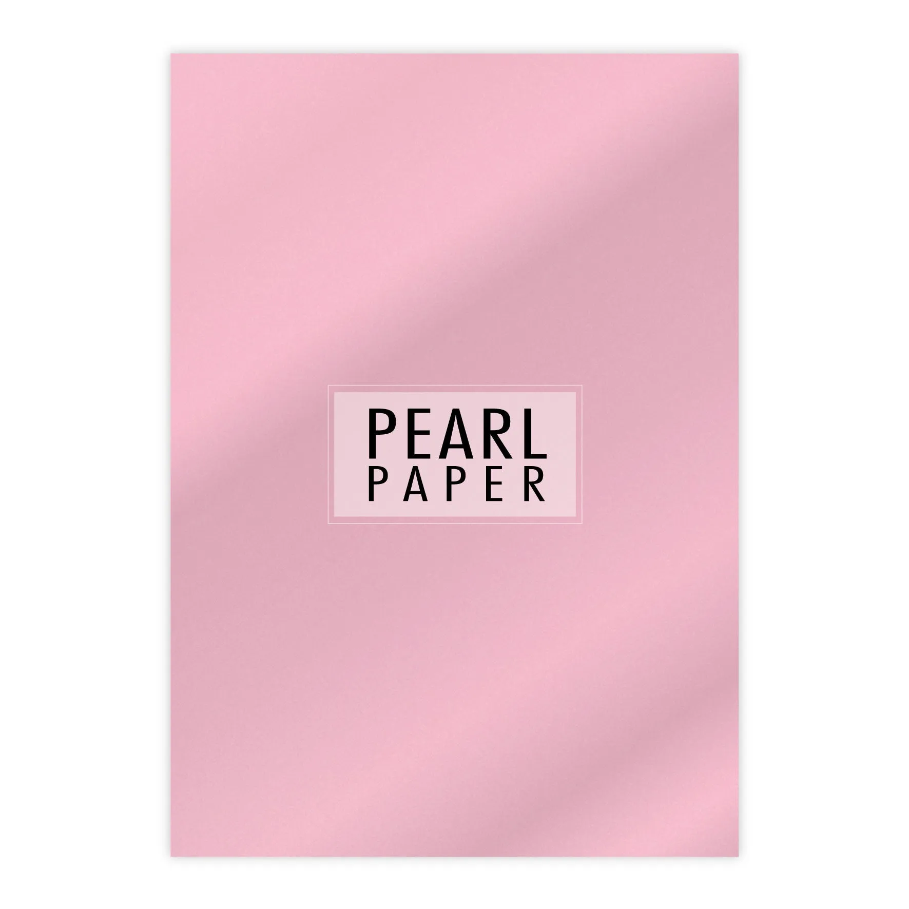 Chloes A4 Luxury Pearl Paper 10 Sheets Rose Quartz