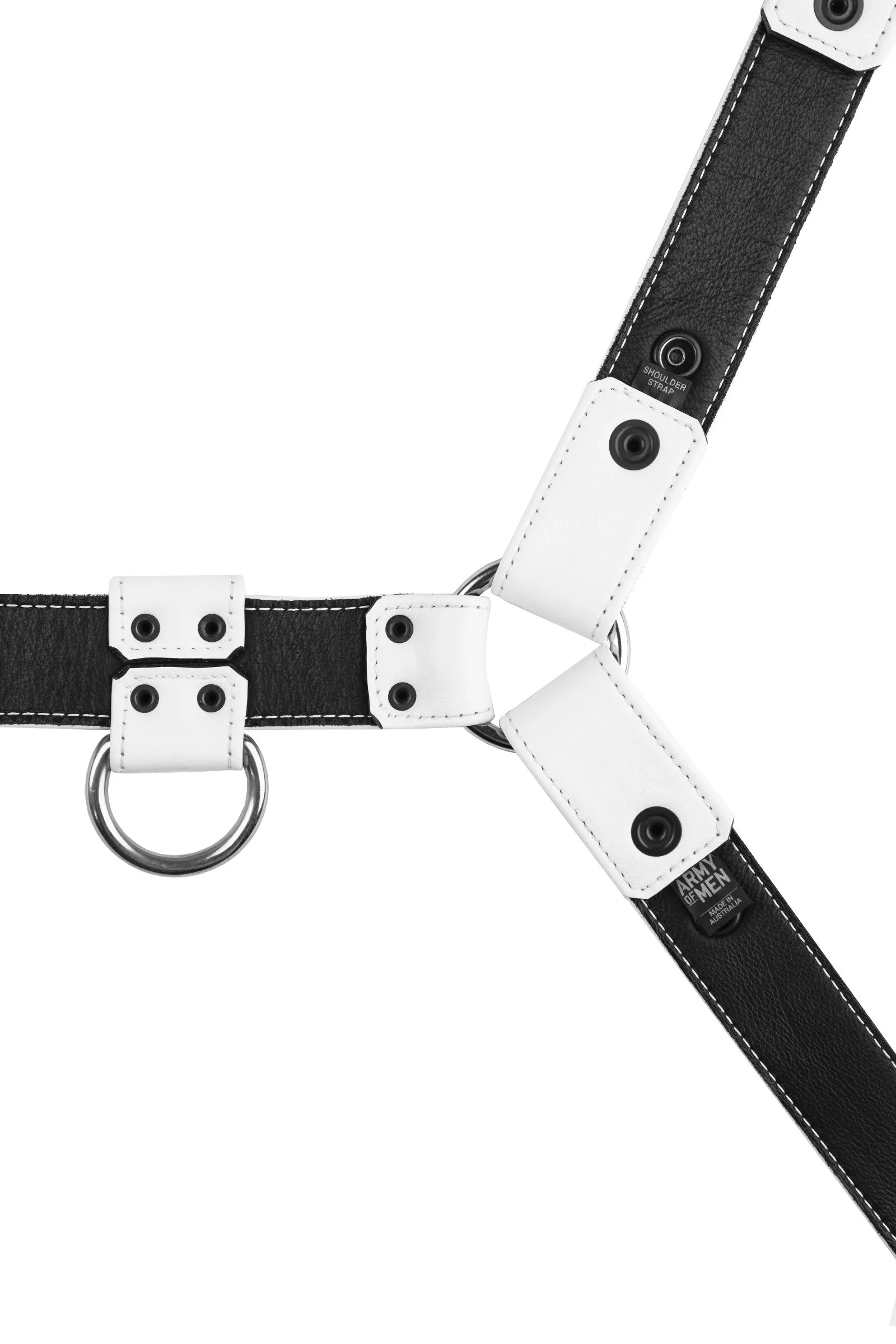 CLASSIC BULLDOG - White & Stainless Steel
