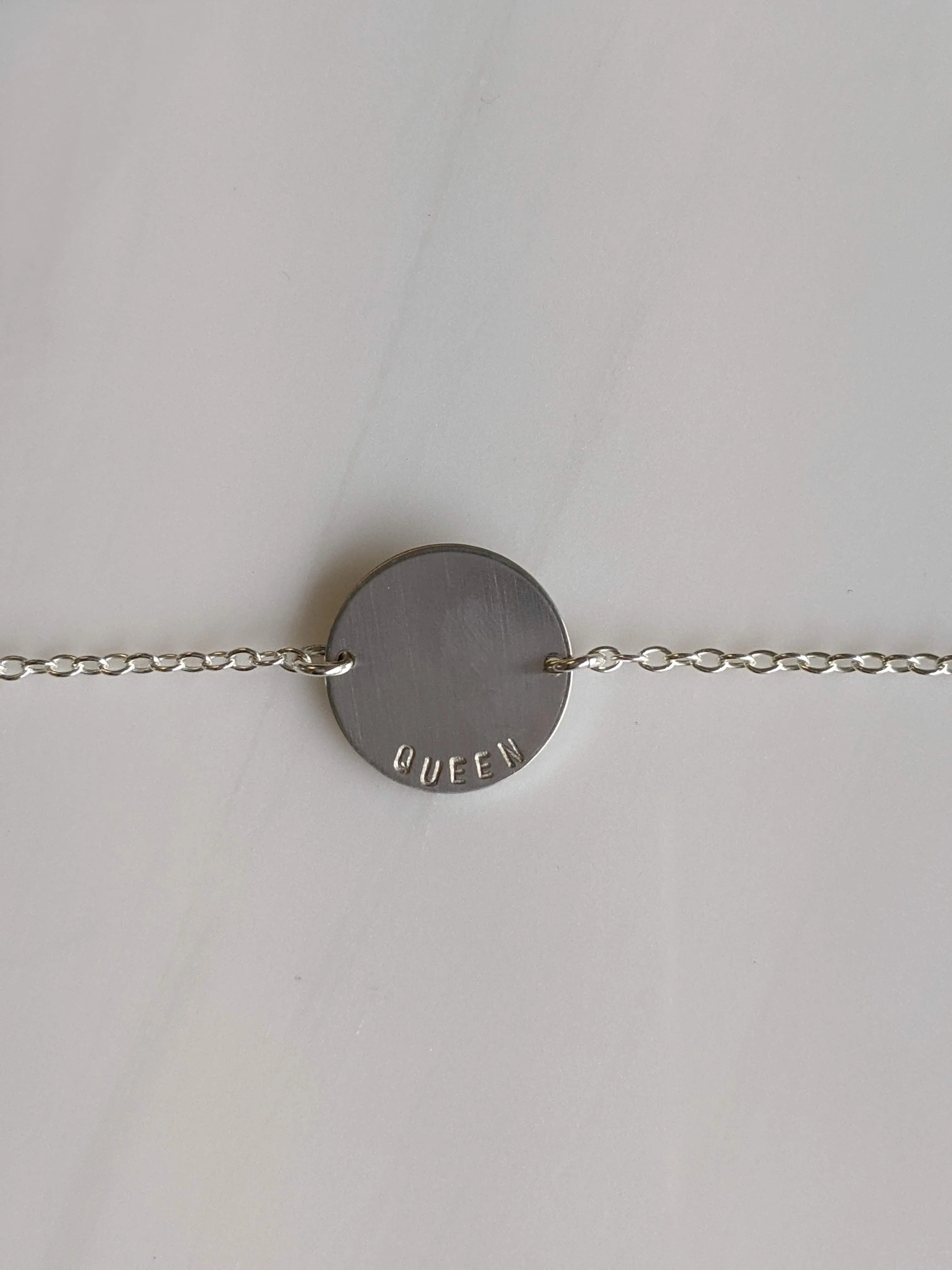 Classic Coin Curved Stamp Bracelet