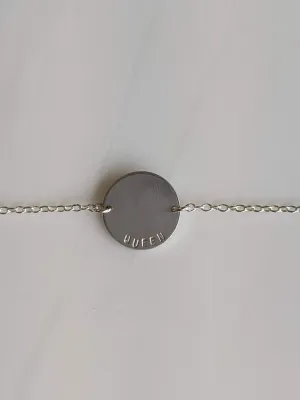 Classic Coin Curved Stamp Bracelet