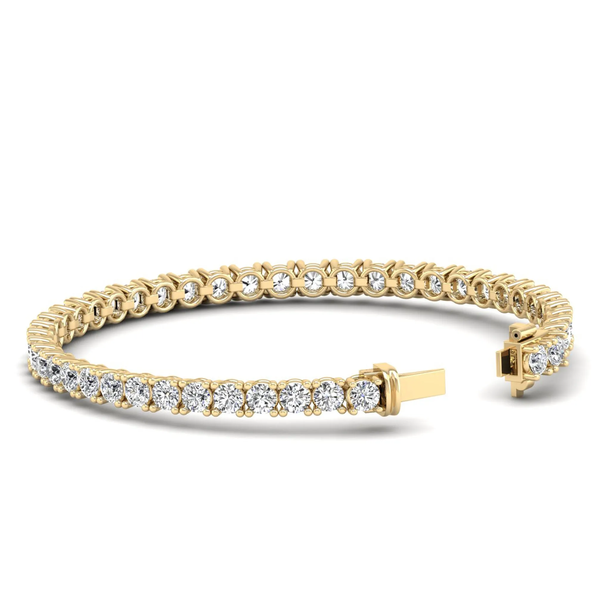 Classic Lab Diamond Tennis Bracelet