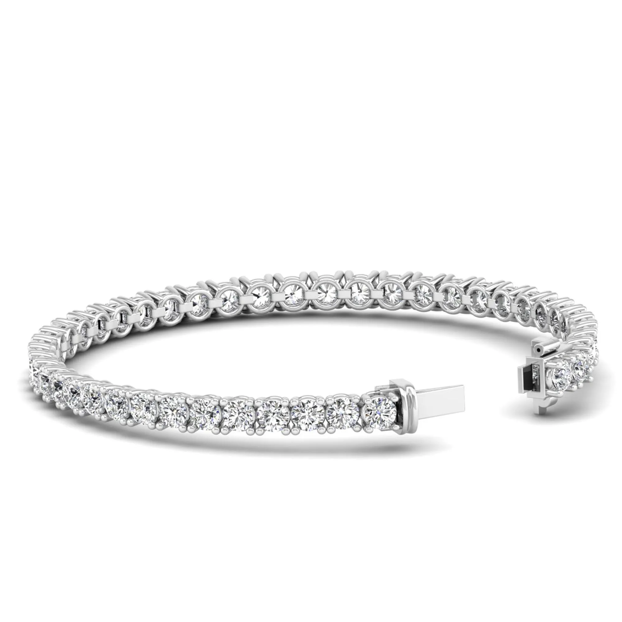 Classic Lab Diamond Tennis Bracelet