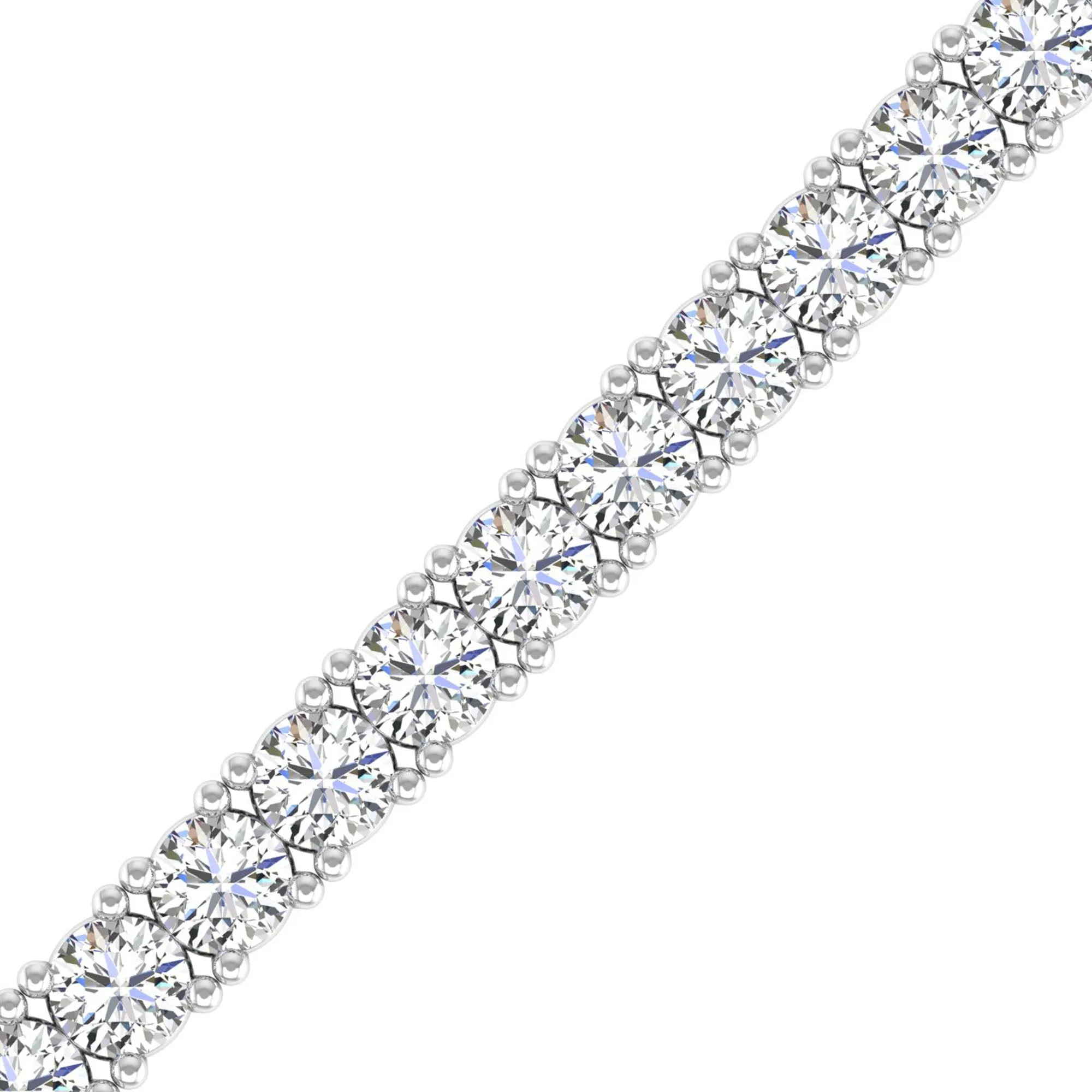 Classic Lab Diamond Tennis Bracelet