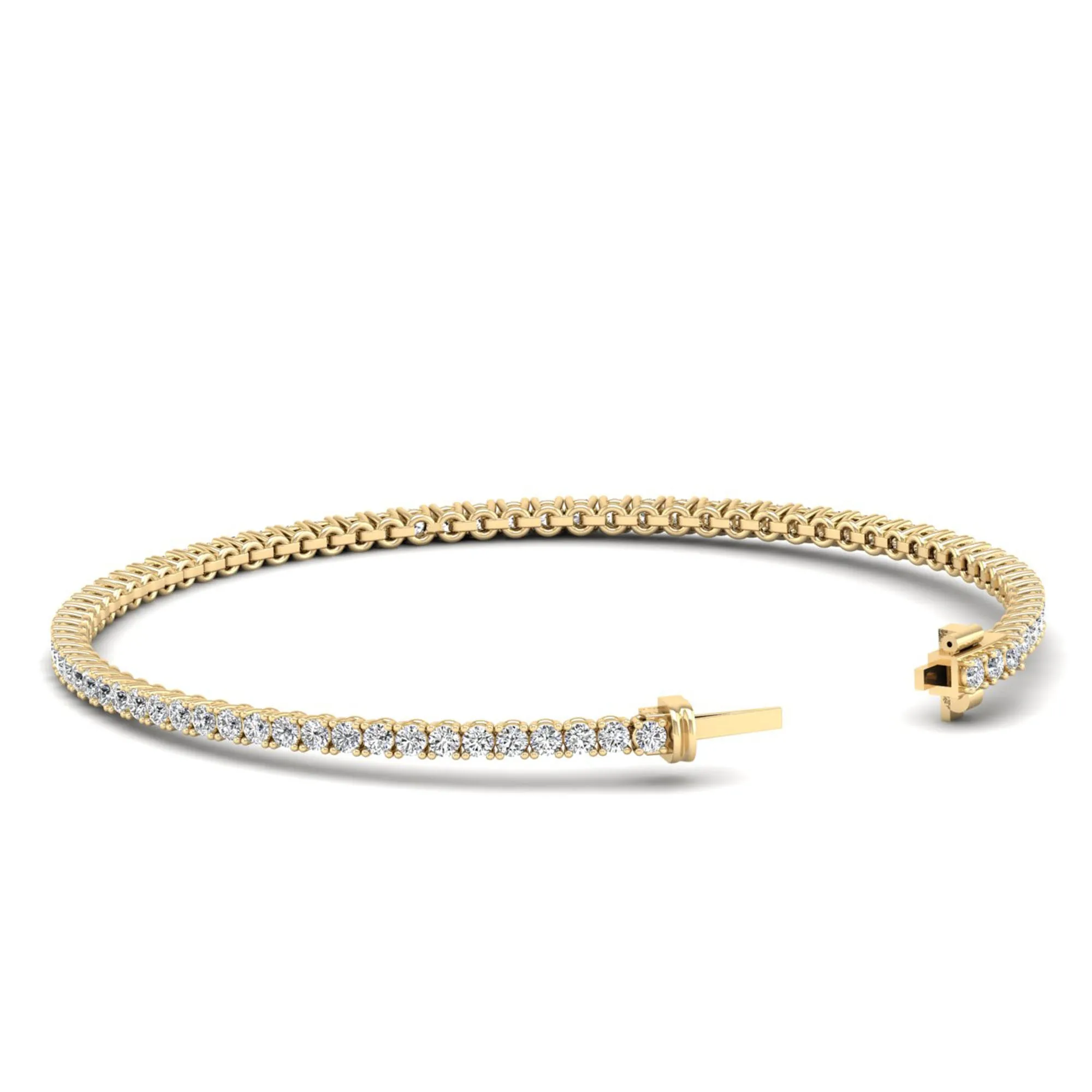 Classic Lab Diamond Tennis Bracelet