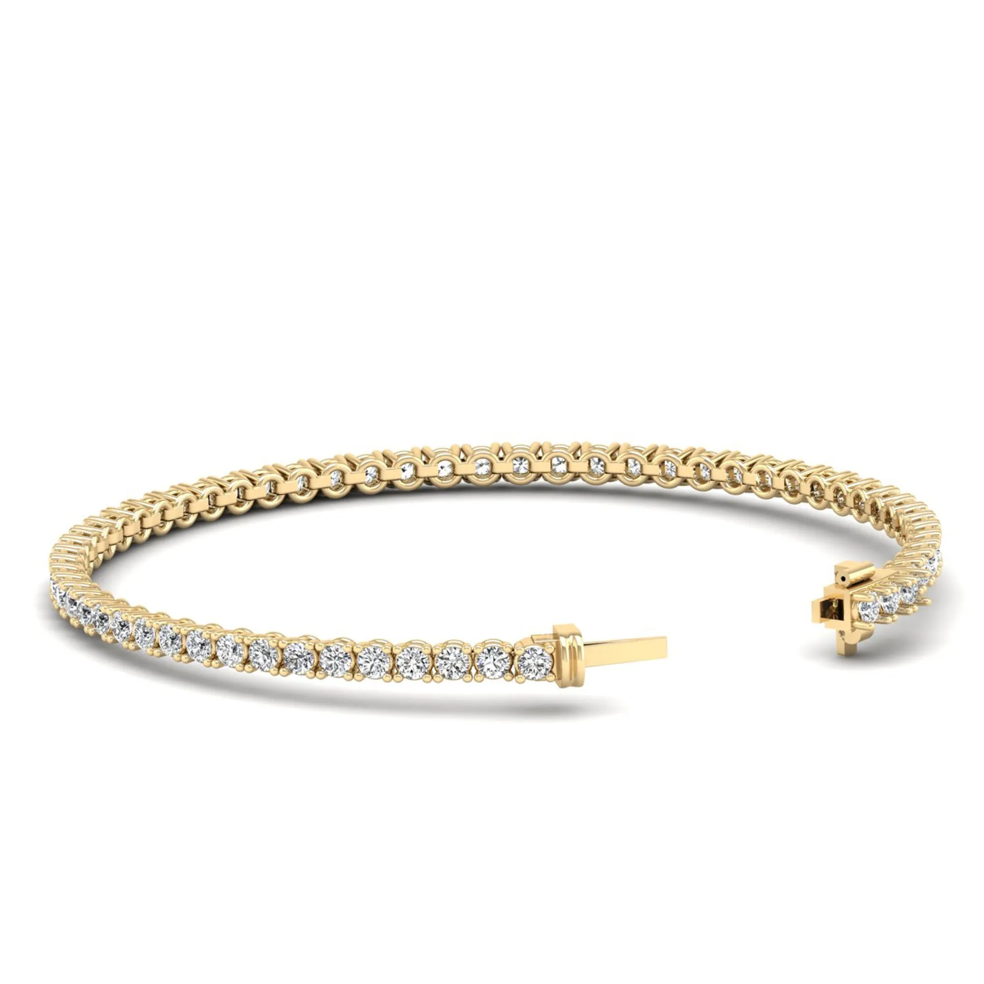 Classic Lab Diamond Tennis Bracelet