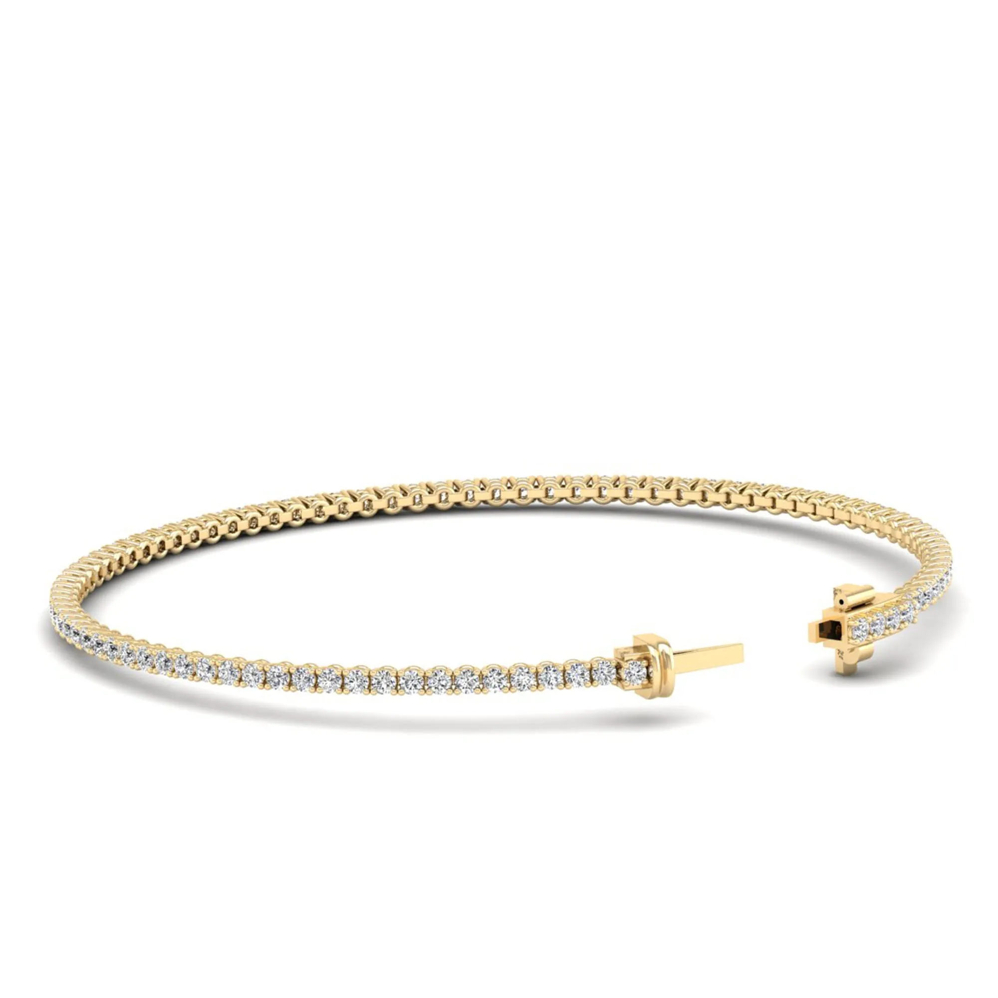 Classic Lab Diamond Tennis Bracelet
