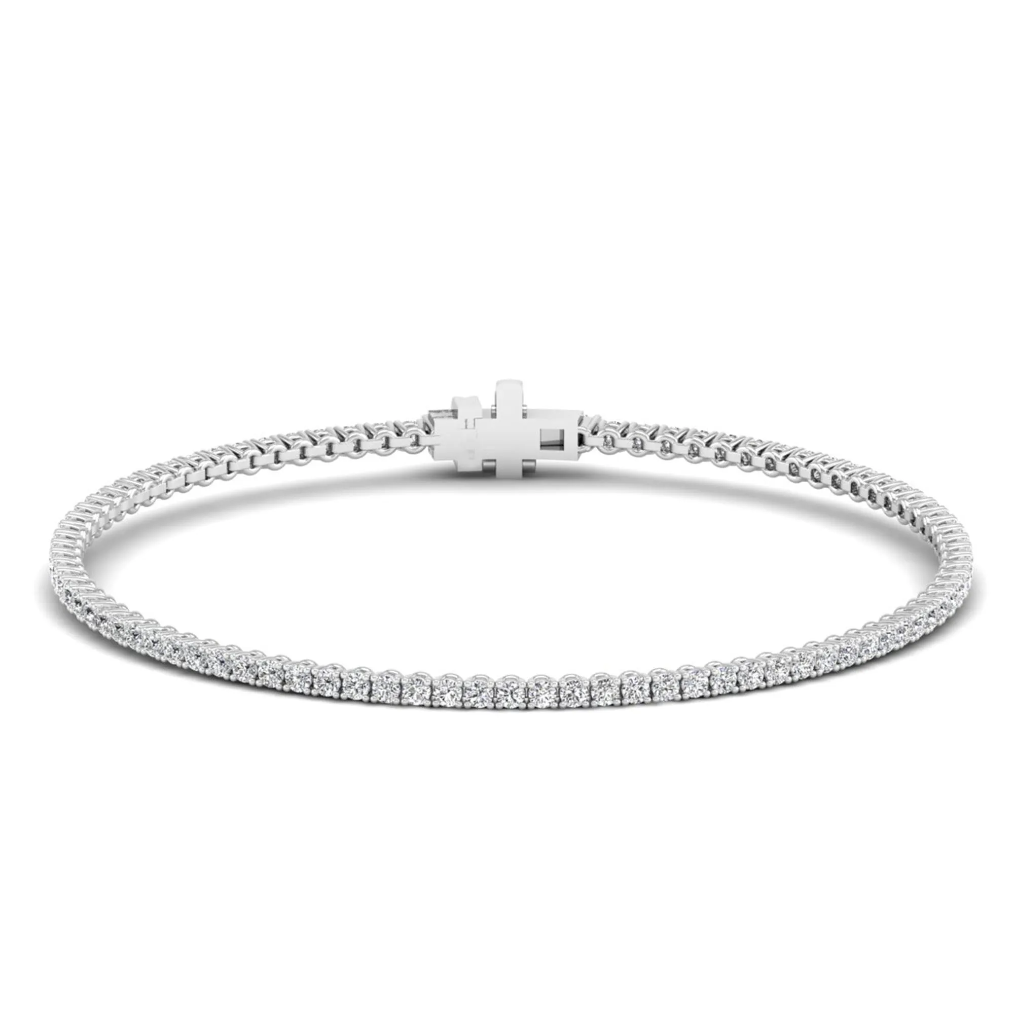 Classic Lab Diamond Tennis Bracelet