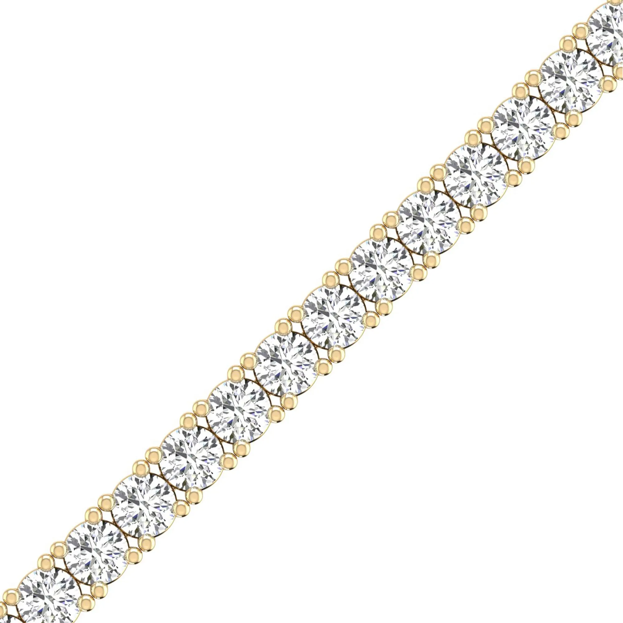 Classic Lab Diamond Tennis Bracelet