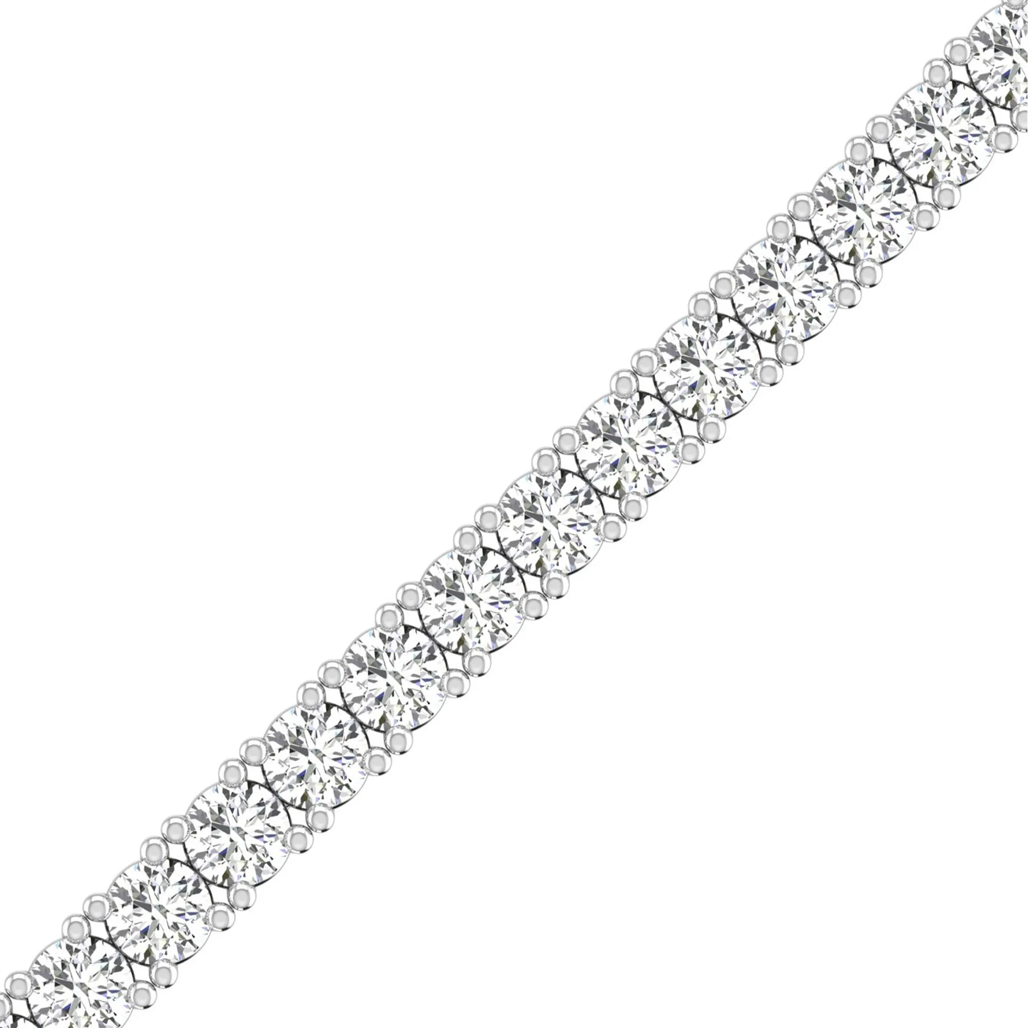 Classic Lab Diamond Tennis Bracelet