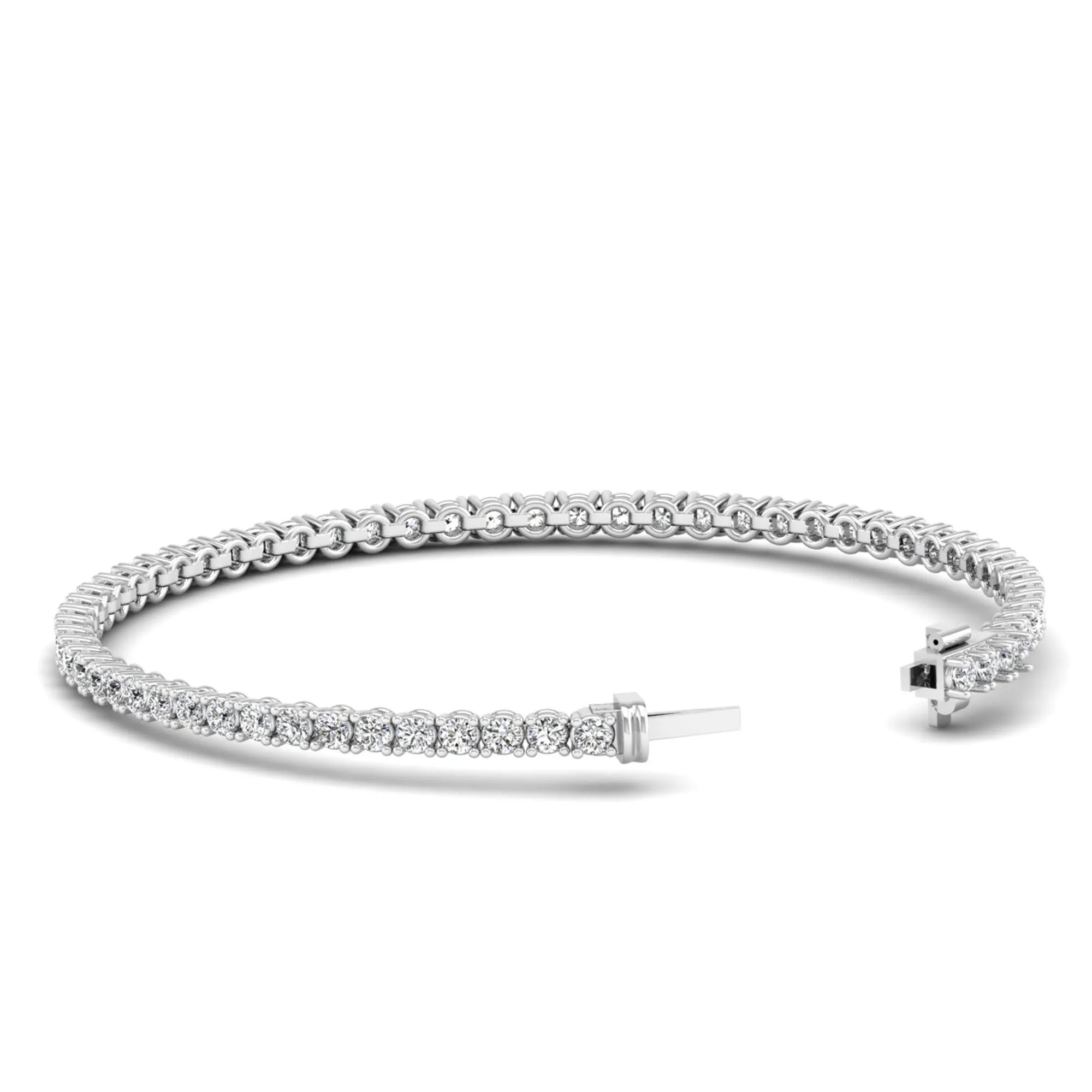Classic Lab Diamond Tennis Bracelet