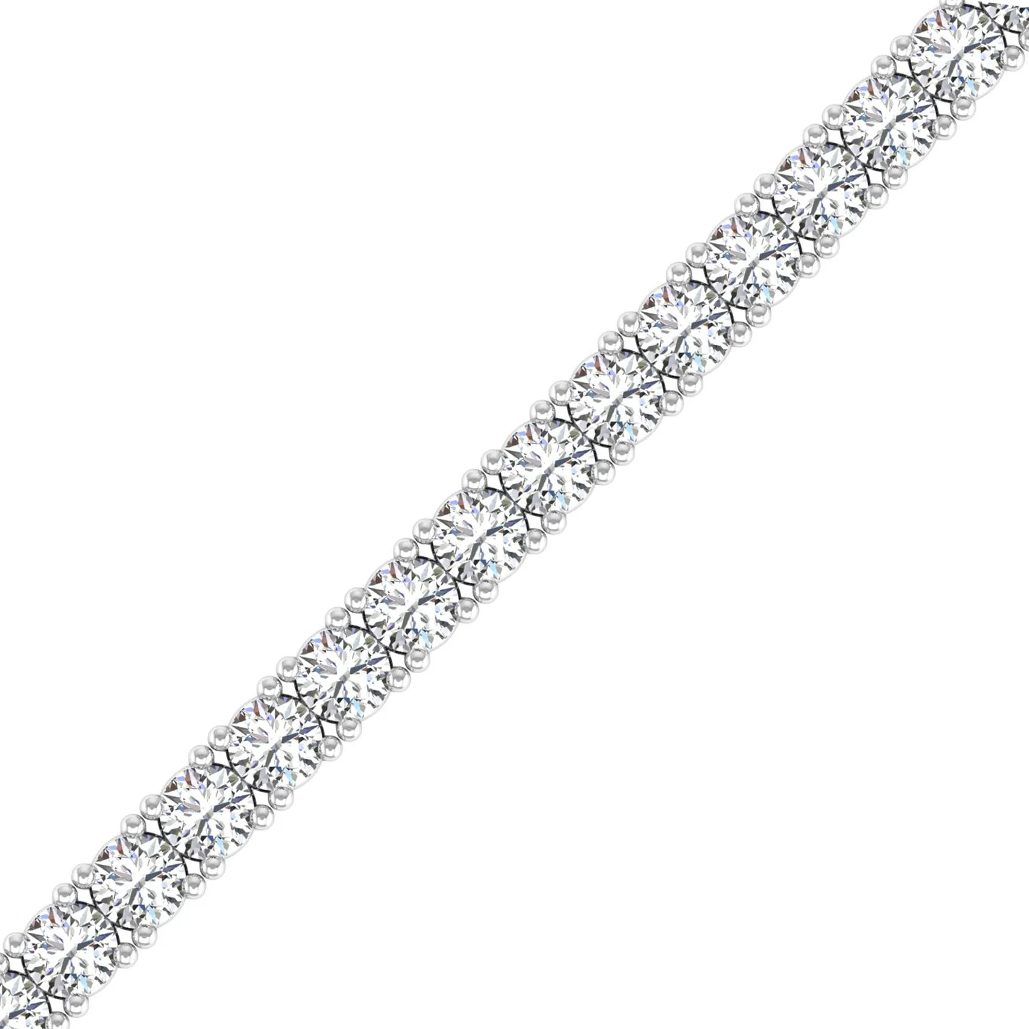 Classic Lab Diamond Tennis Bracelet