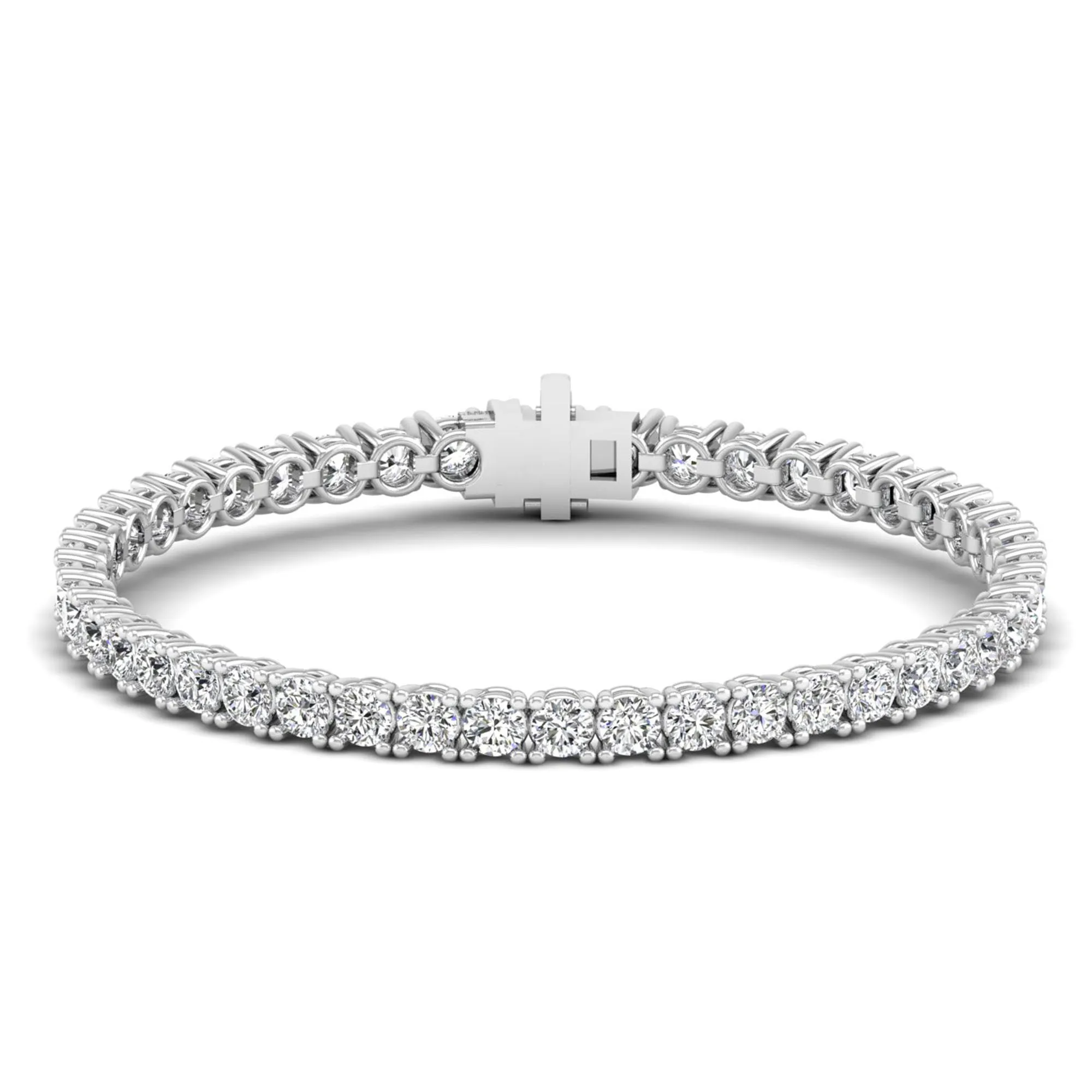 Classic Lab Diamond Tennis Bracelet