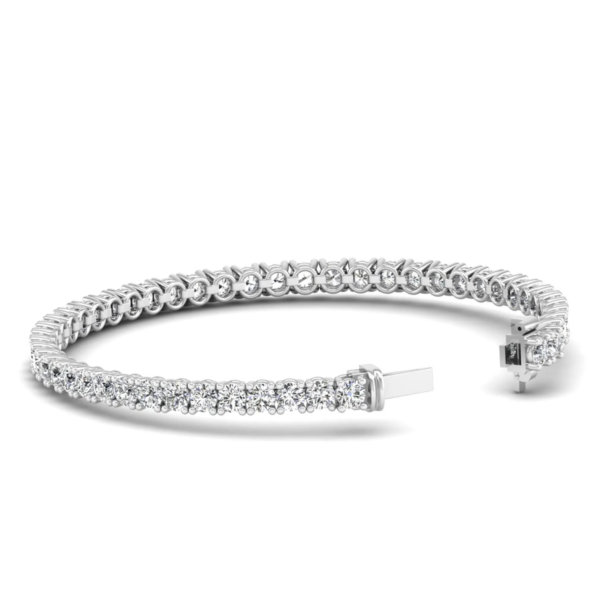 Classic Lab Diamond Tennis Bracelet