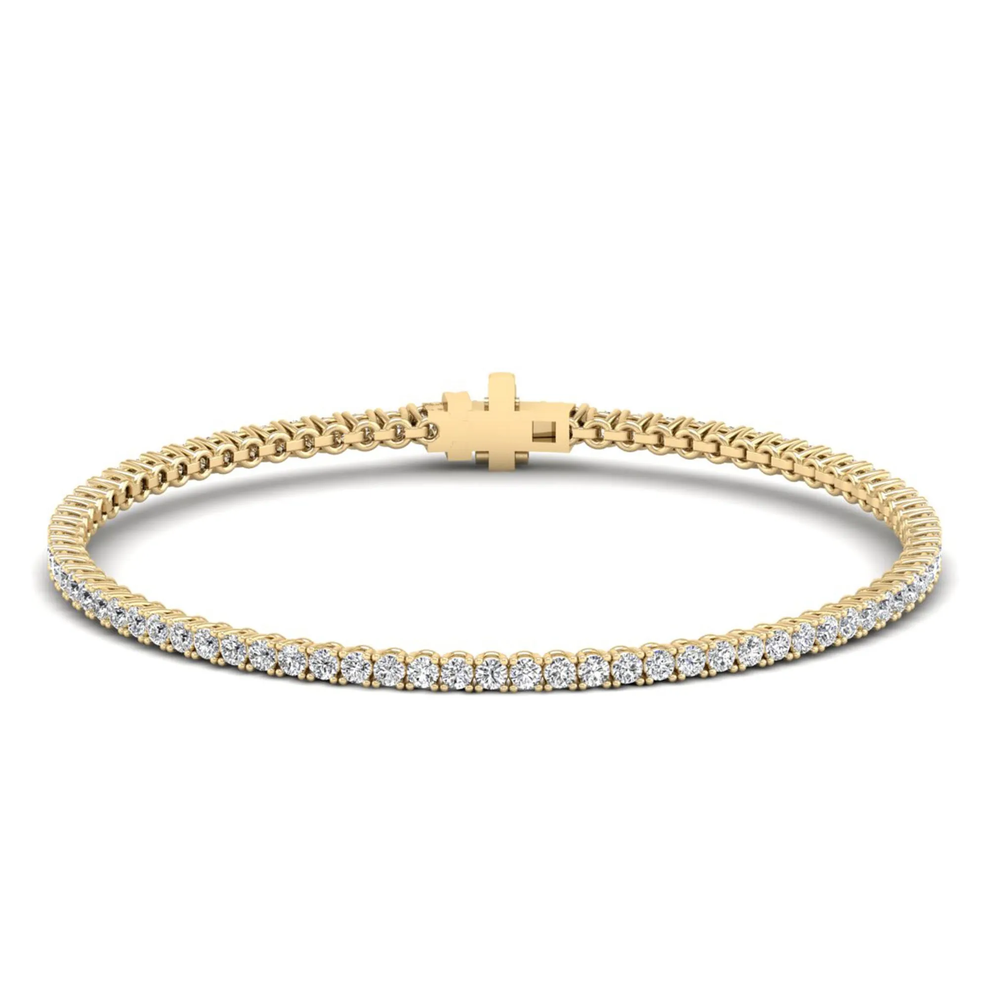 Classic Lab Diamond Tennis Bracelet