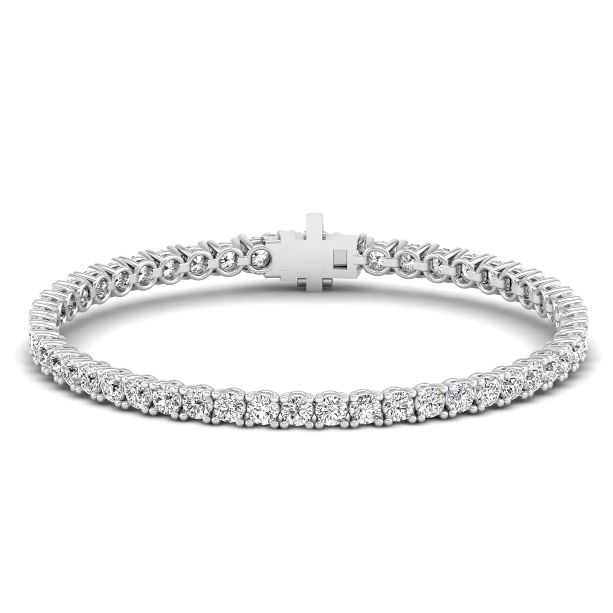Classic Lab Diamond Tennis Bracelet