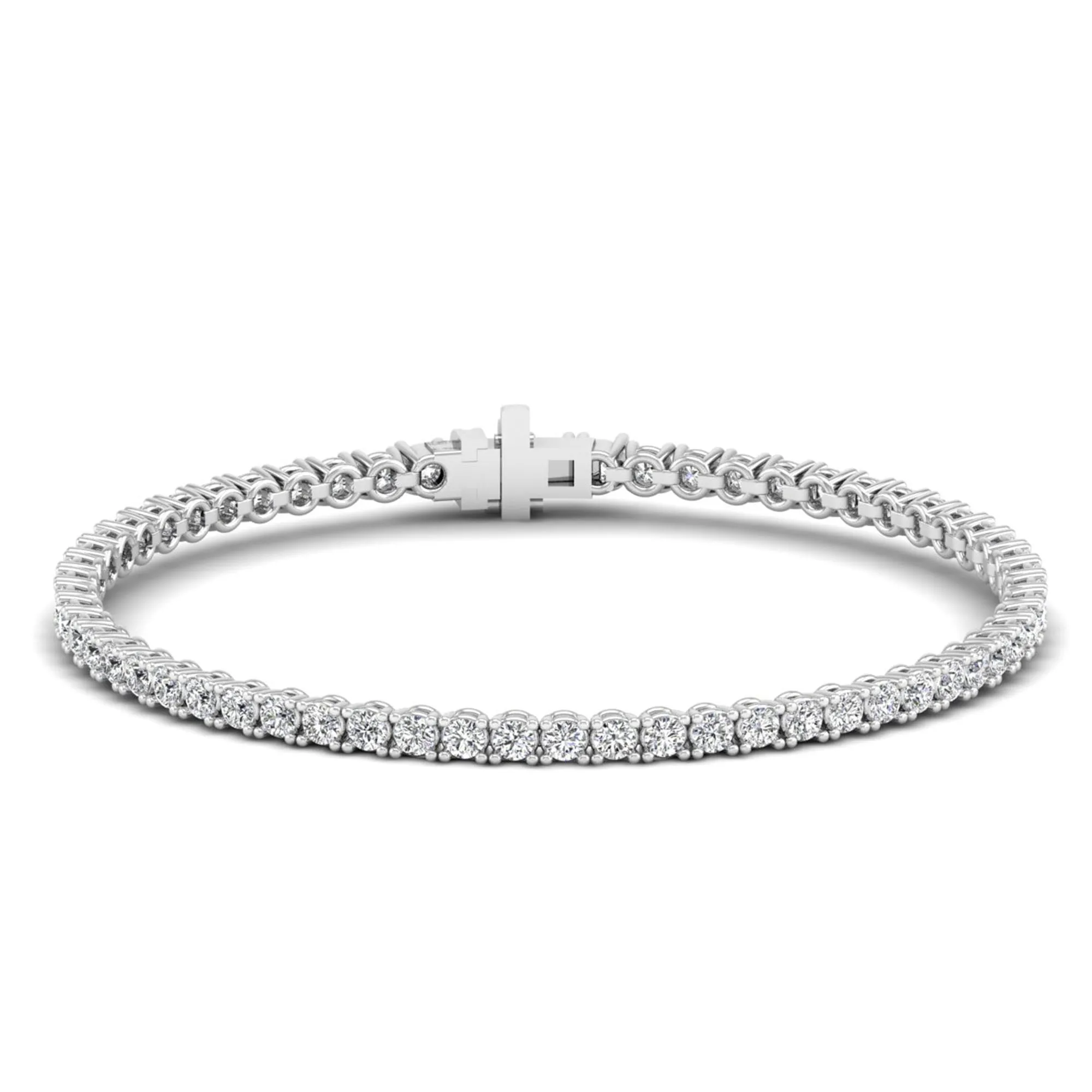 Classic Lab Diamond Tennis Bracelet