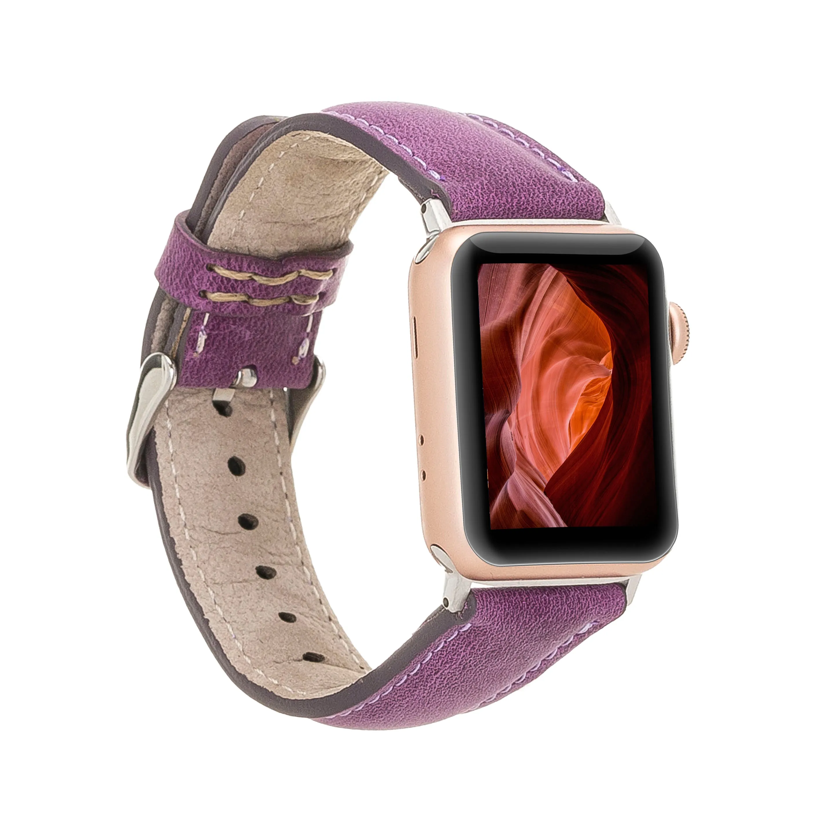 Classic Leather Fitbit Versa Watch Band