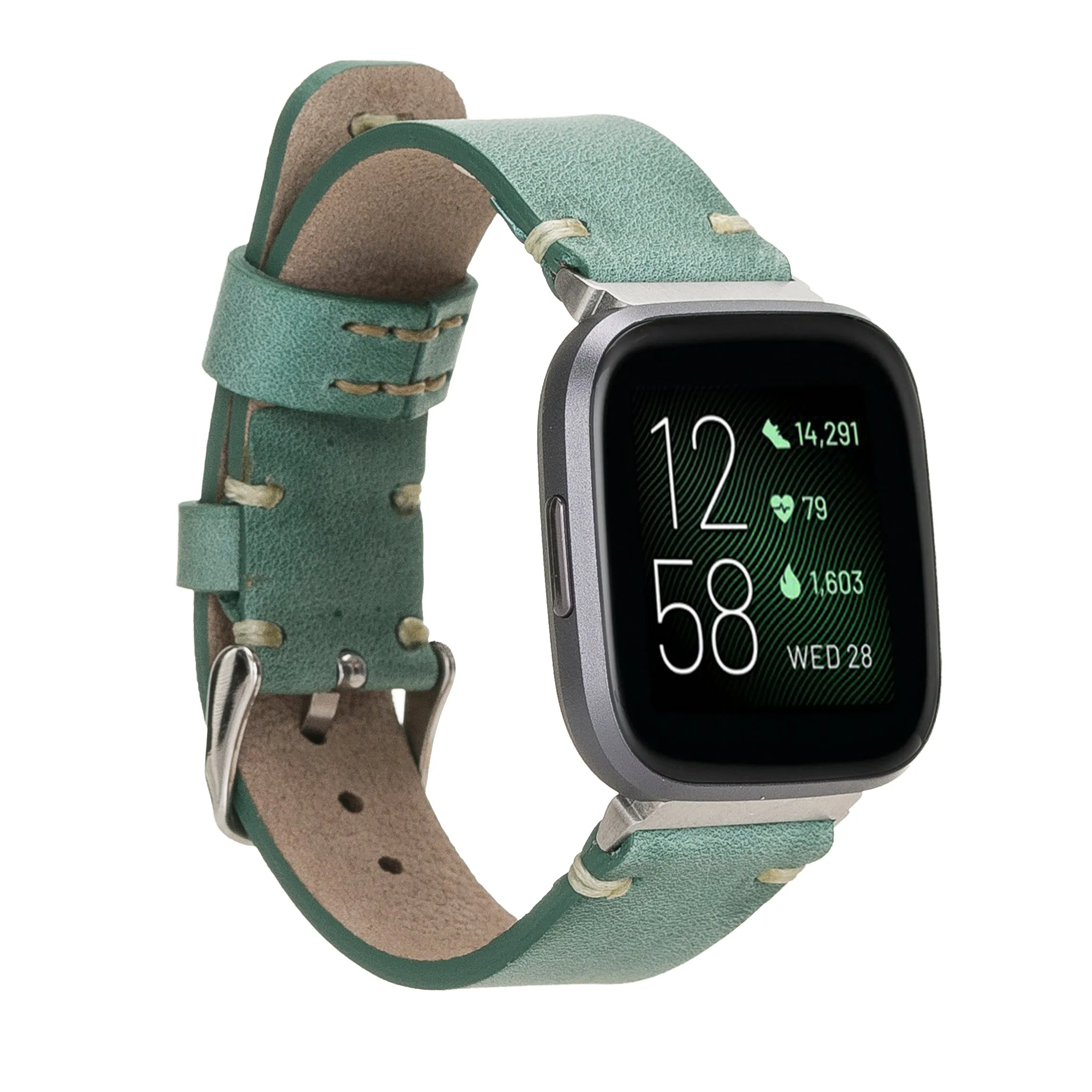 Classic Leather Fitbit Versa Watch Band