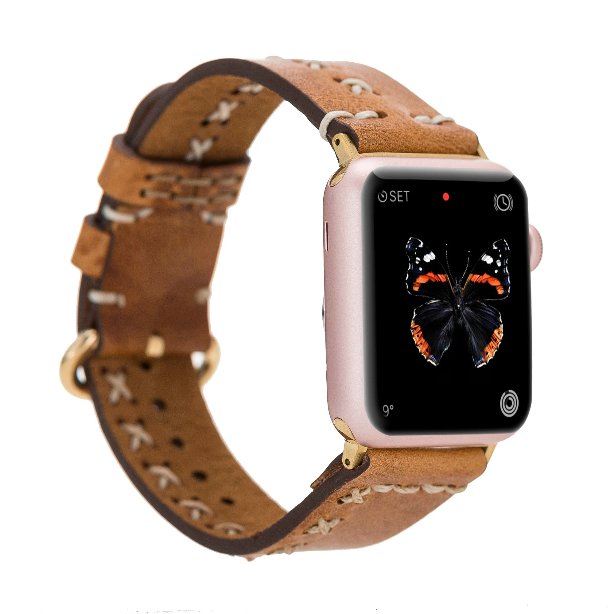 Classic Leather Fitbit Versa Watch Band