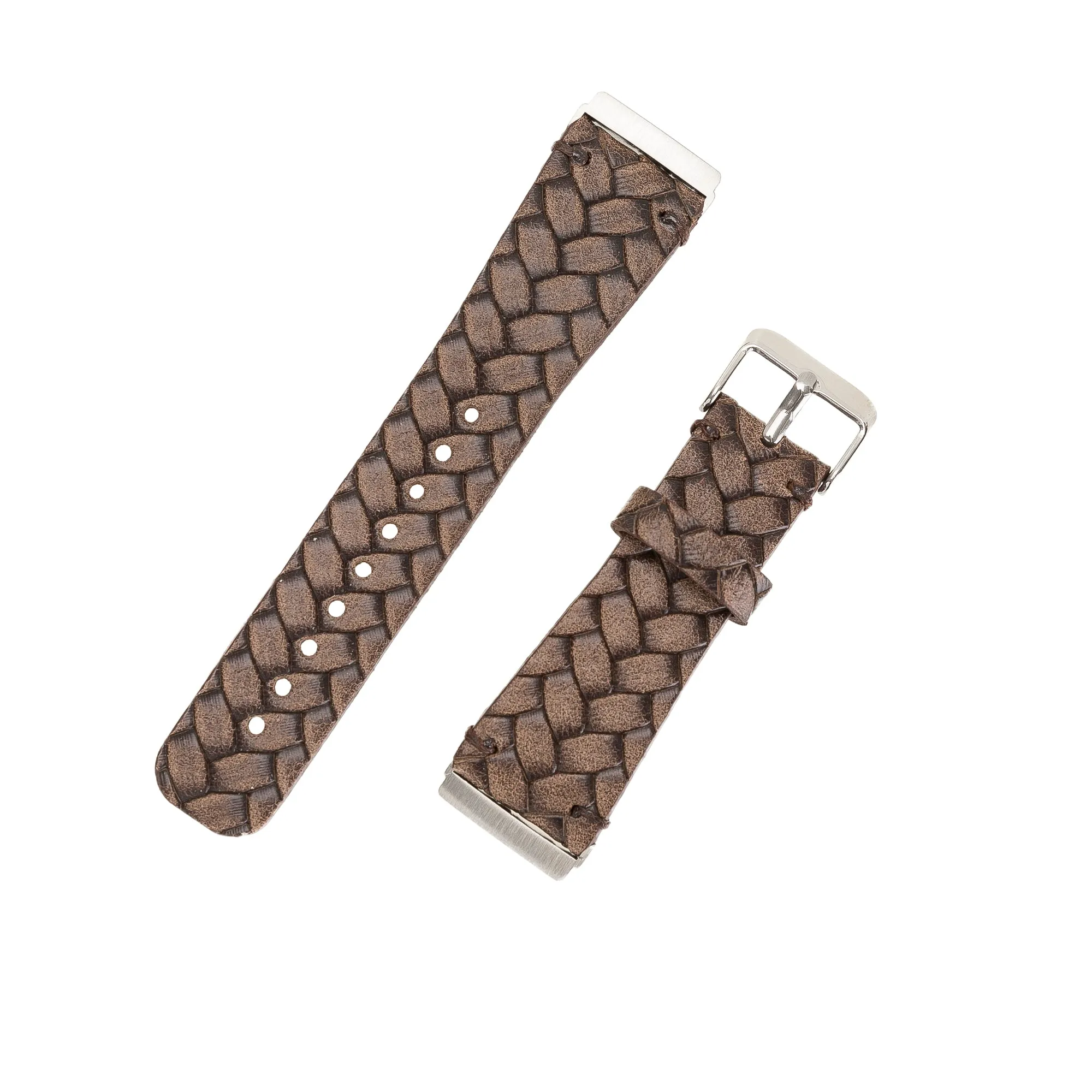Classic Leather Fitbit Versa Watch Band