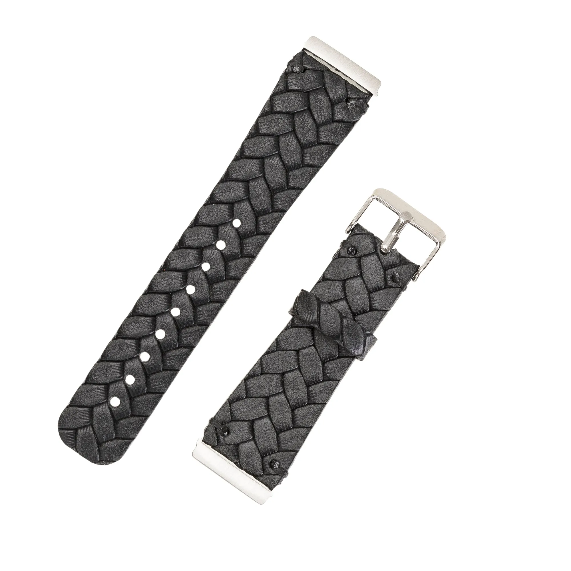 Classic Leather Fitbit Versa Watch Band