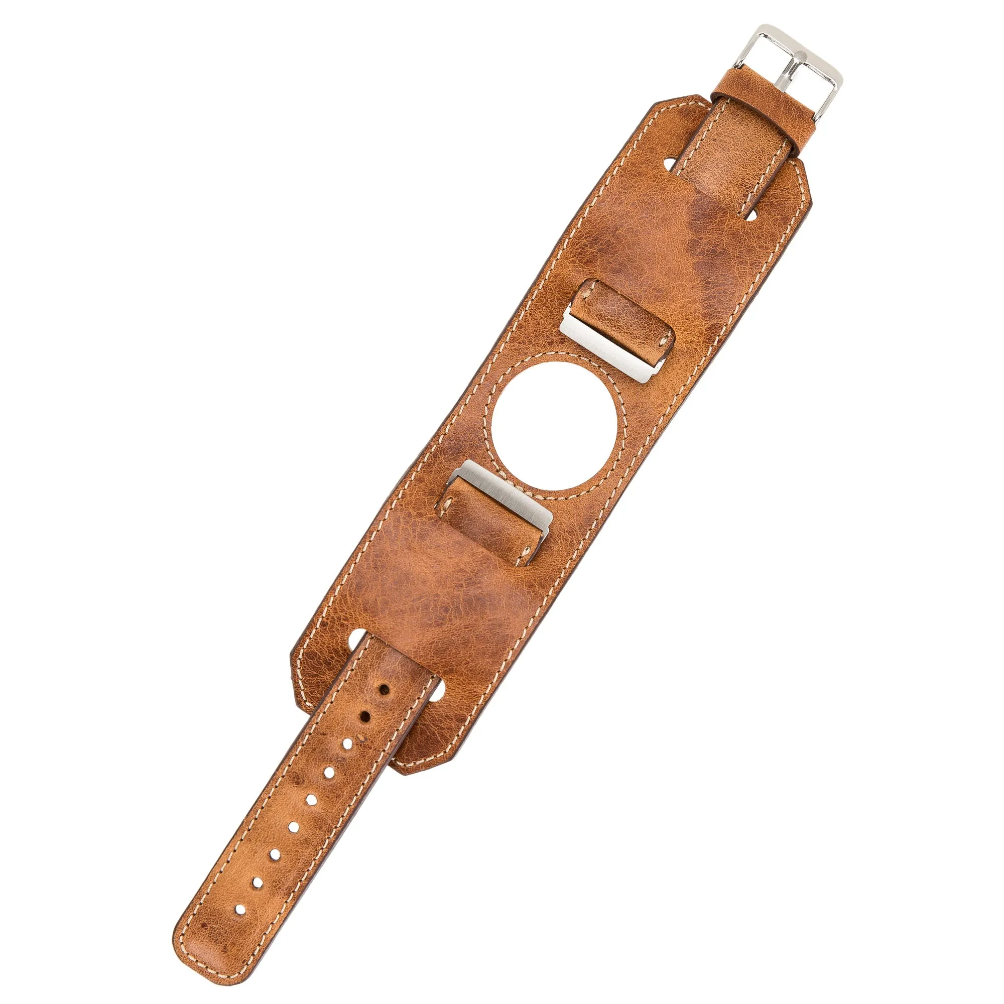 Classic Leather Fitbit Versa Watch Band