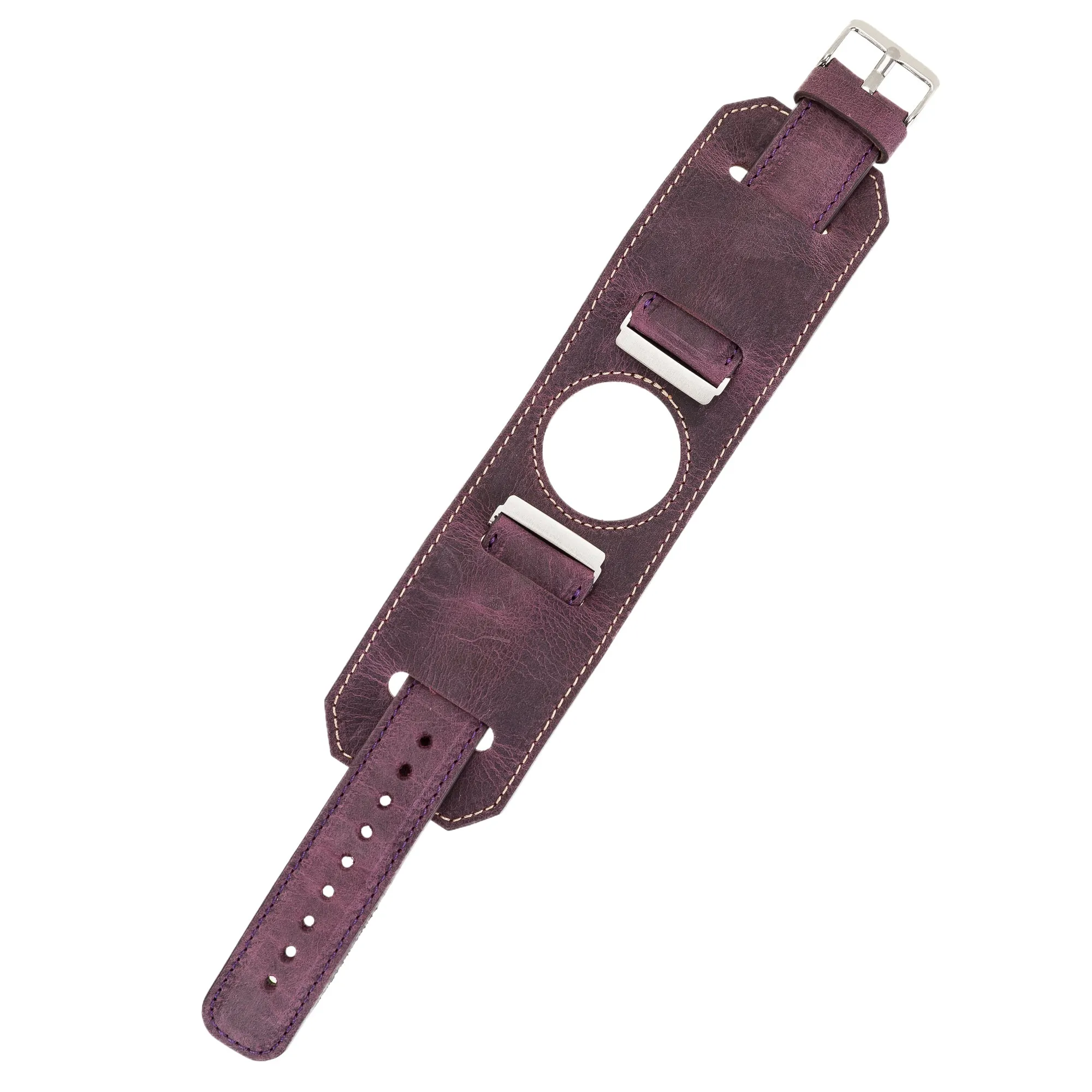 Classic Leather Fitbit Versa Watch Band