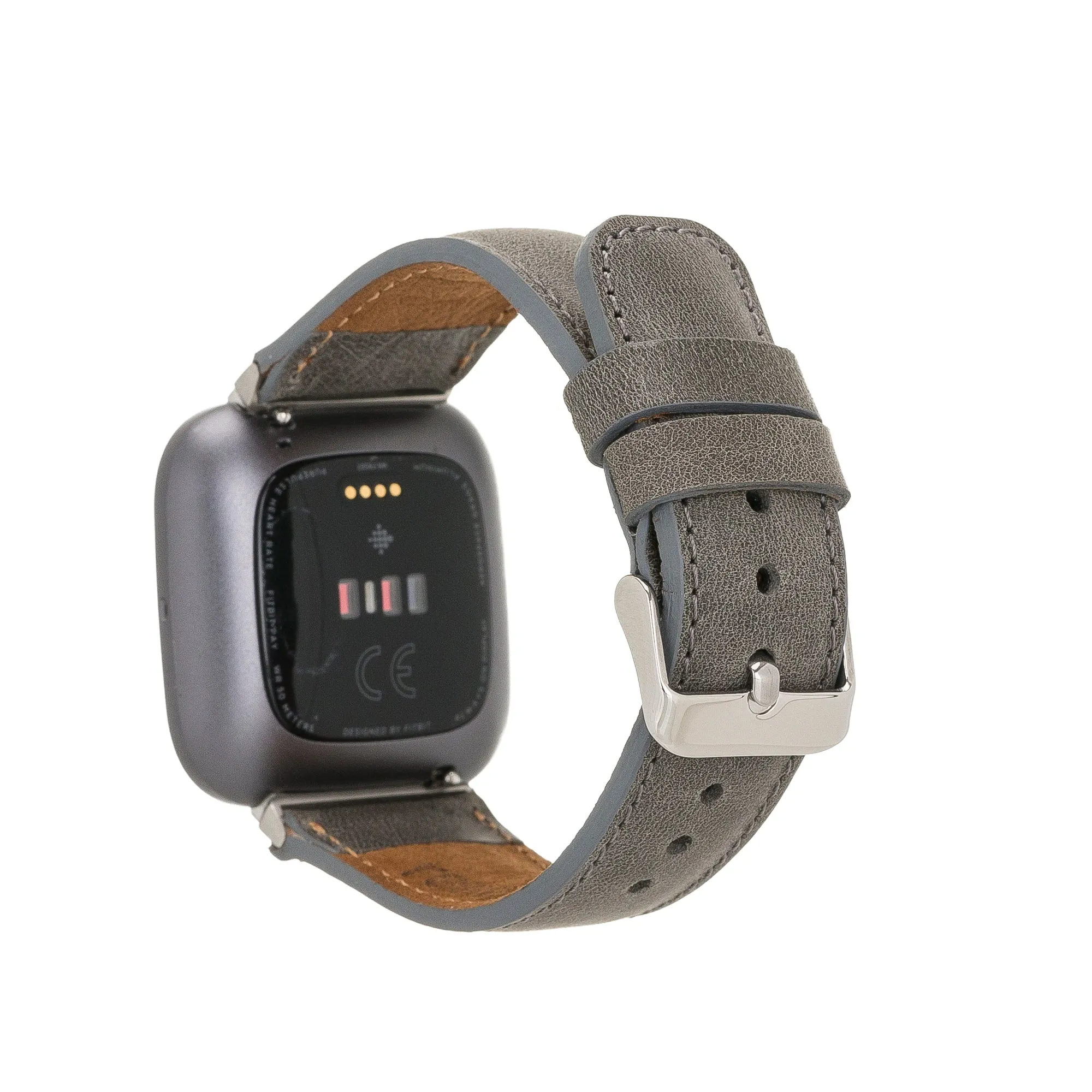 Classic Leather Fitbit Versa Watch Band