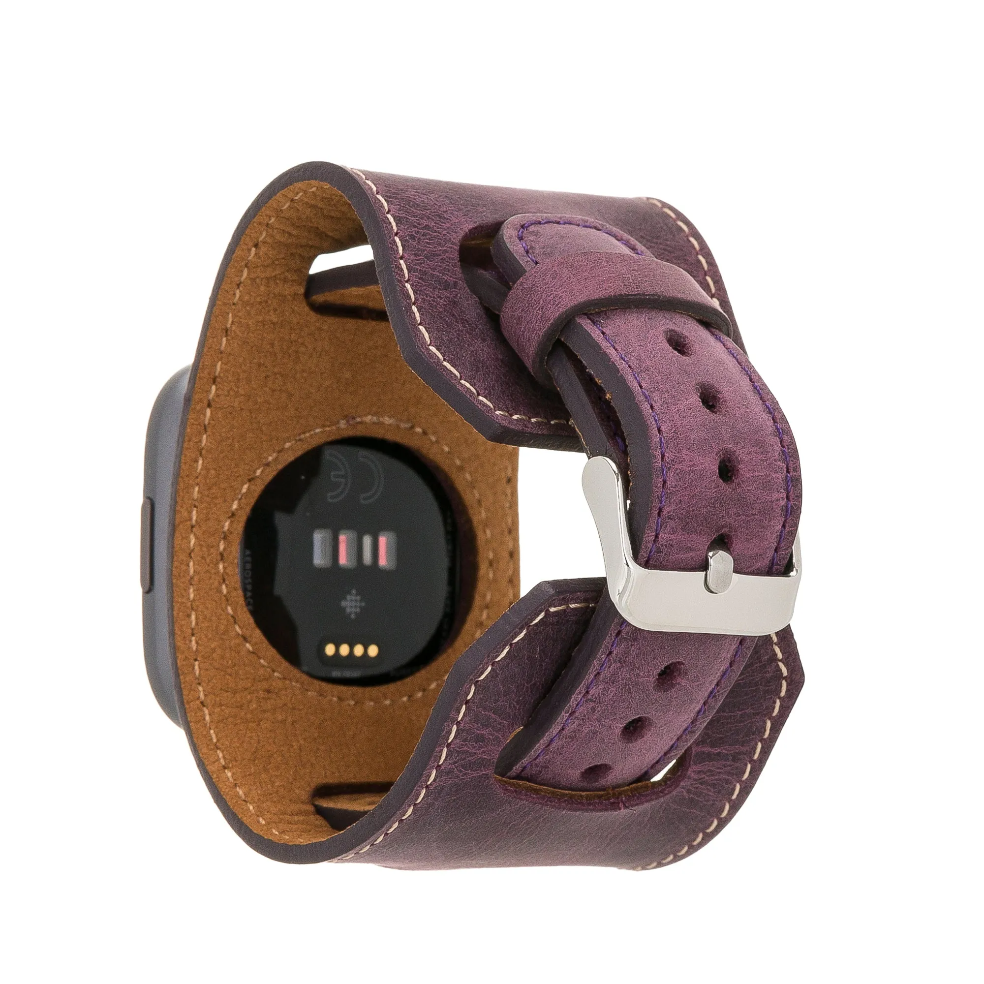 Classic Leather Fitbit Versa Watch Band