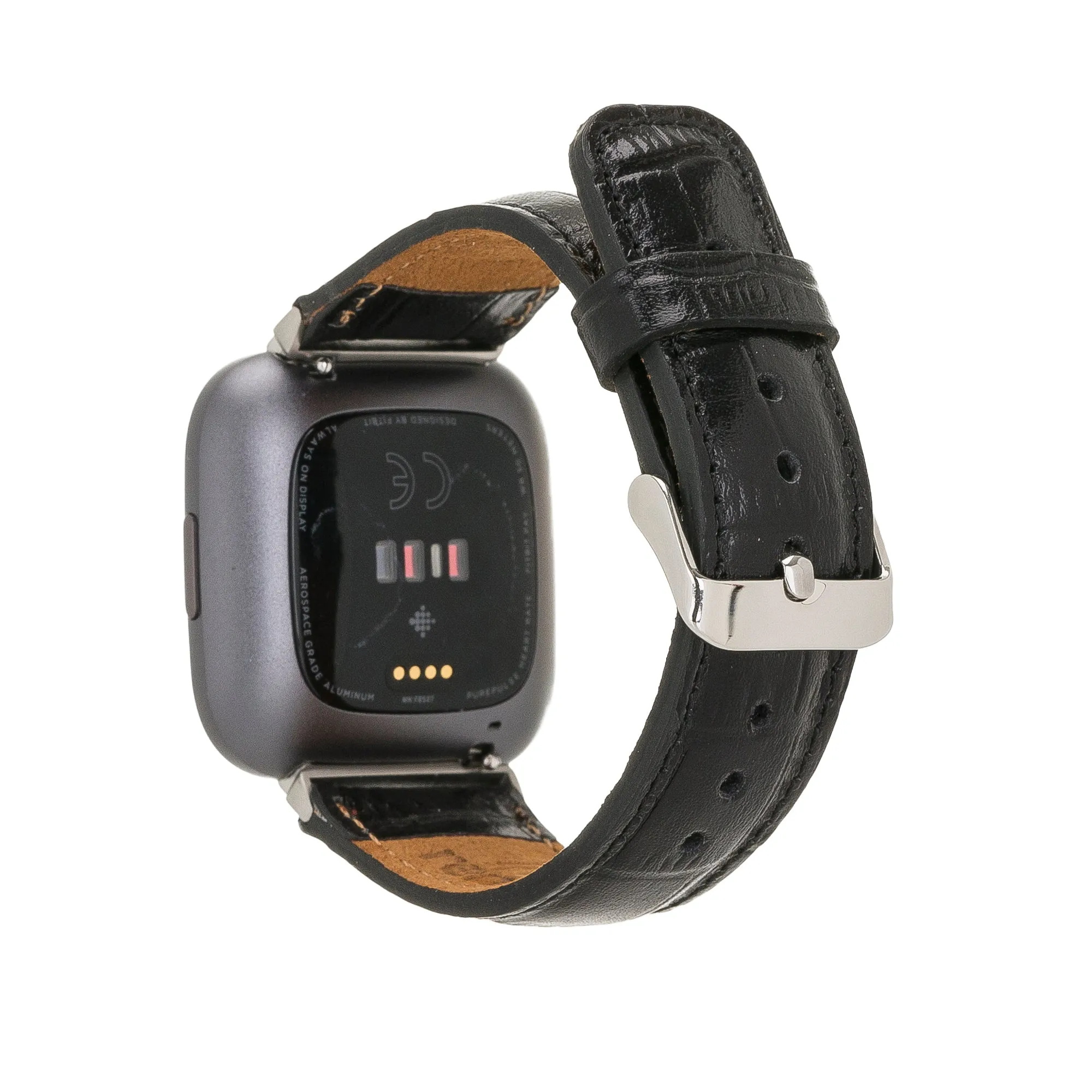 Classic Leather Fitbit Versa Watch Band