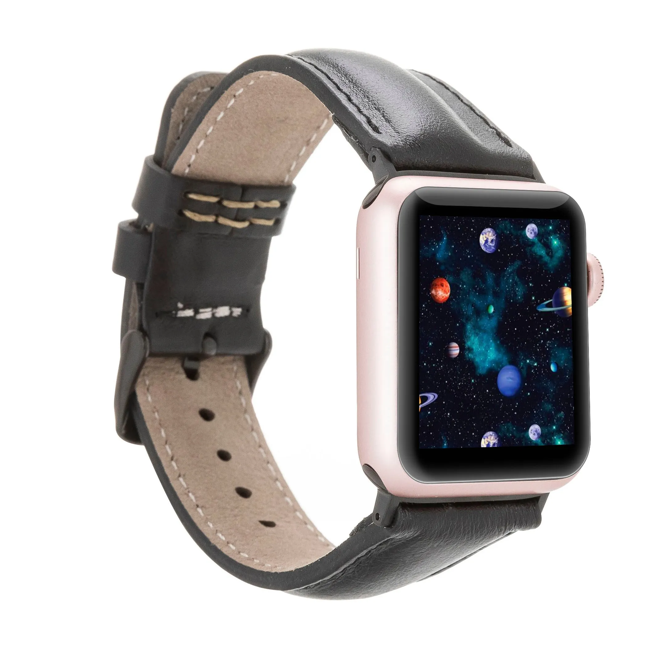 Classic Leather Fitbit Versa Watch Band