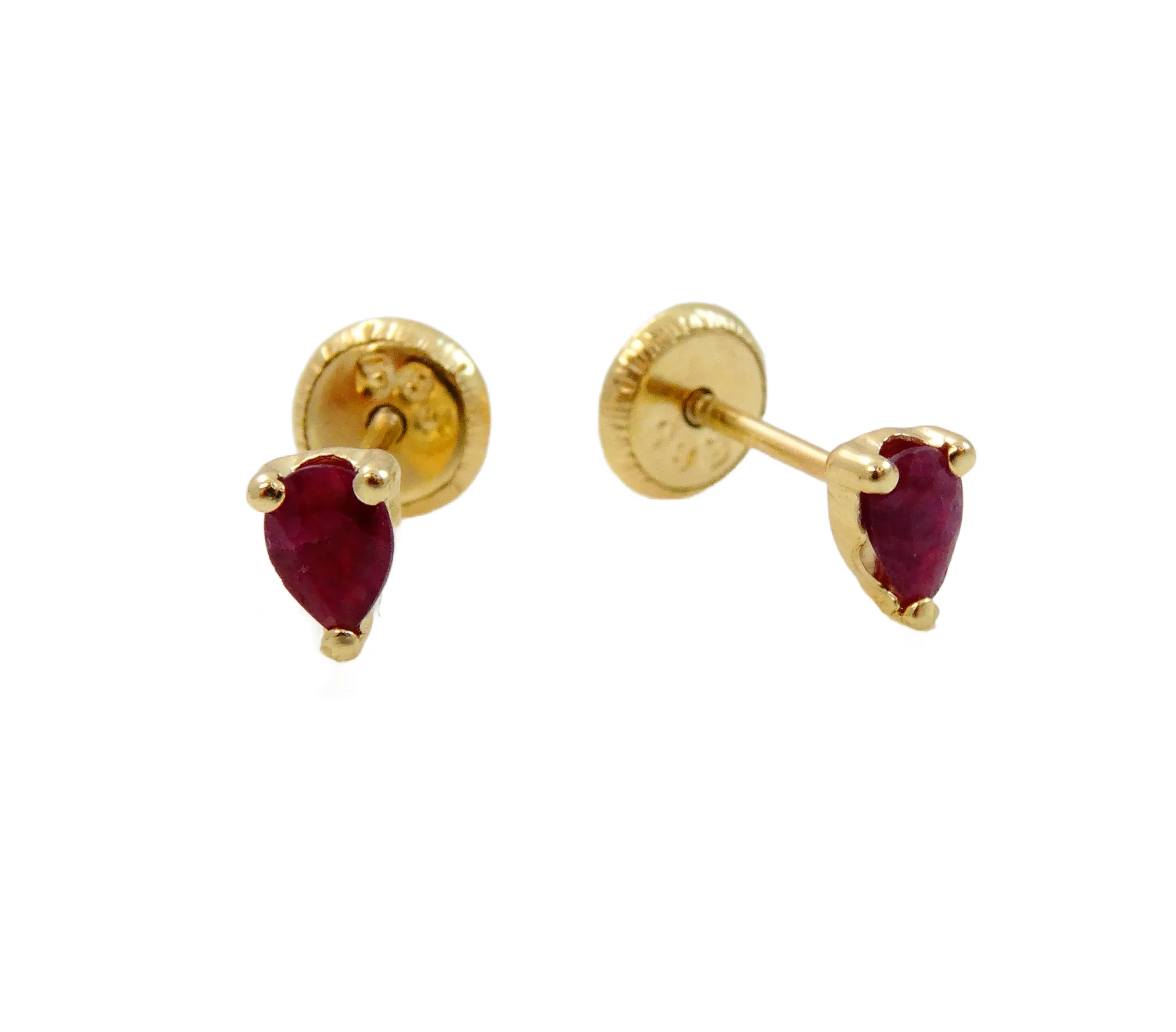 Color Stone Drop Shape 5X2.5MM