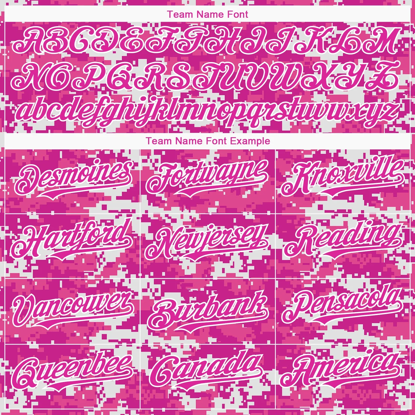 Custom Camo Deep Pink-Black 3D Pink Ribbon Breast Cancer Awareness Month Women Health Care Support Authentic Baseball Jersey