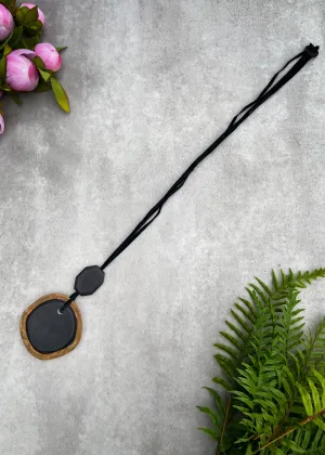 Darcia Necklace in Onyx