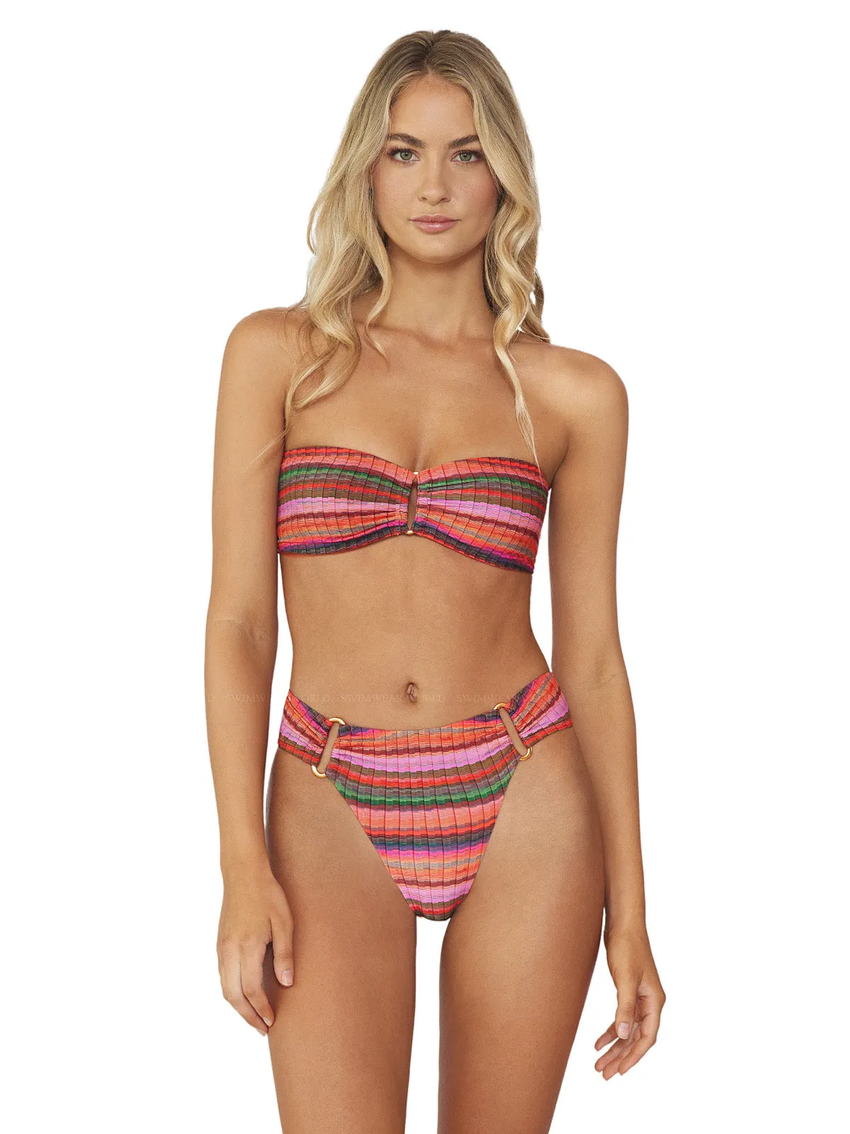 Detail Bandeau-Detail Fanned Bikini ::RET