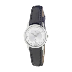 Dreyfuss Co 1946 Stainless Steel DLS00001/02 Leather Ladies Watch
