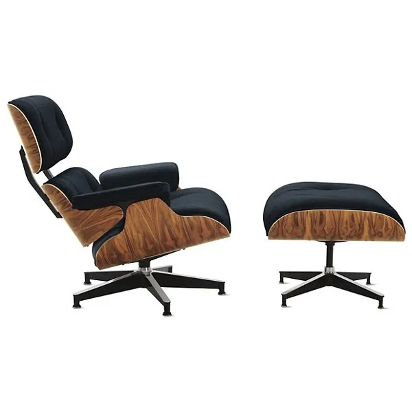 Eames Lounge Chair with Ottoman by Charles & Ray Eames for Herman Miller Classic