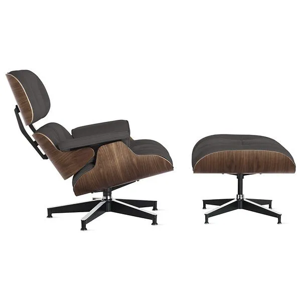 Eames Lounge Chair with Ottoman by Charles & Ray Eames for Herman Miller Classic