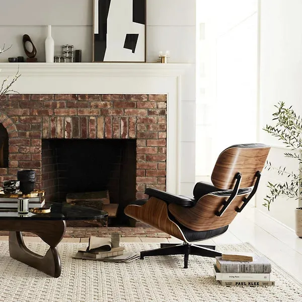 Eames Lounge Chair with Ottoman by Charles & Ray Eames for Herman Miller Classic