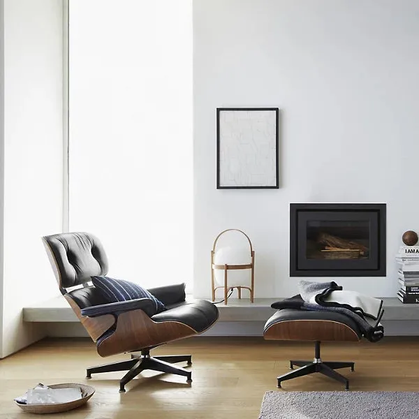 Eames Lounge Chair with Ottoman by Charles & Ray Eames for Herman Miller Classic