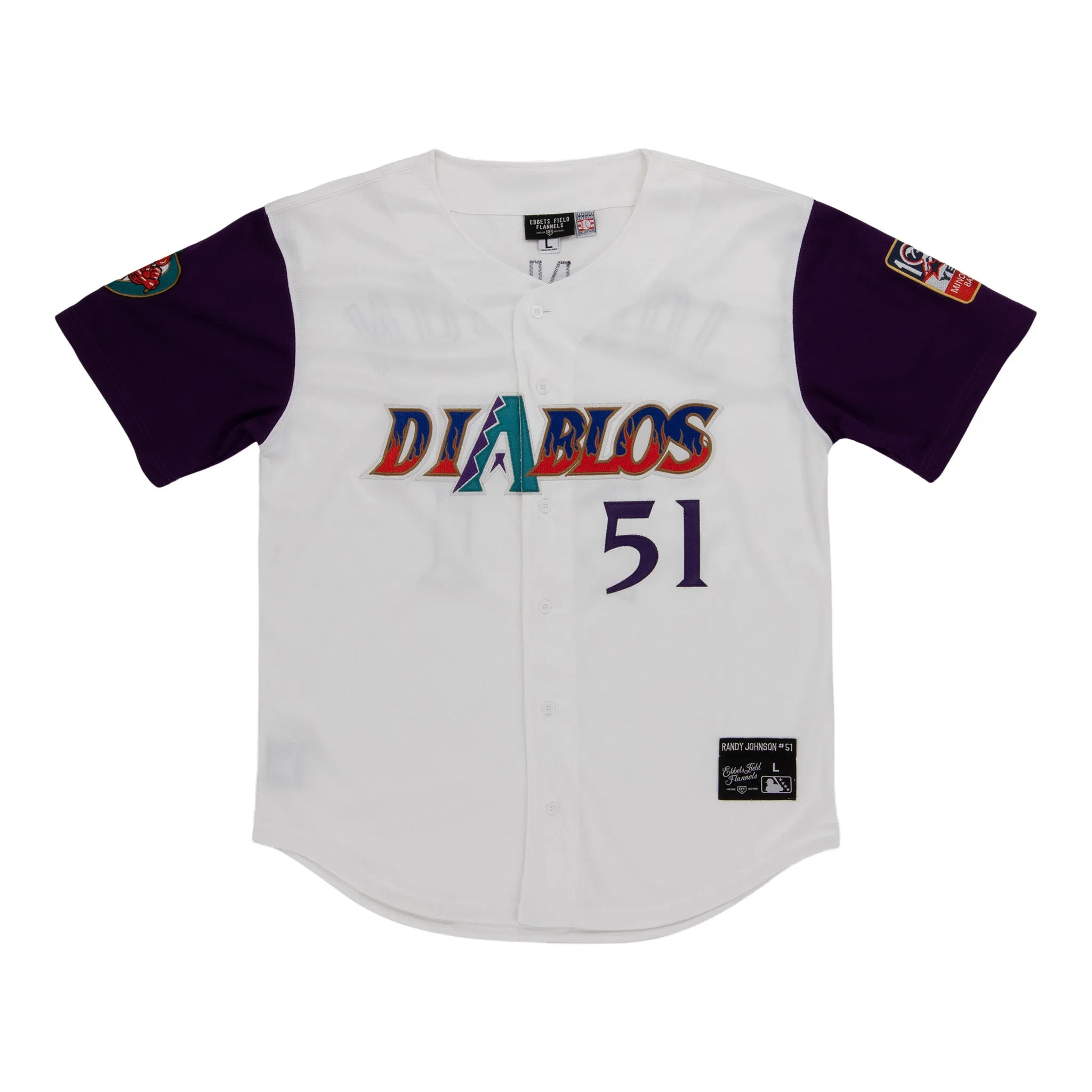 El Paso Diablos EFF MiLB Button Down Jersey