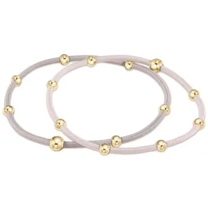 ENewton "e"ssentials bracelet stack Neutral