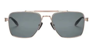 EOS-Brushed White Gold / Dark Tortoise