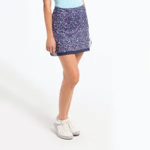 EP NY  16 1/2" SWIRL PRINT Skort -Inky/Multi