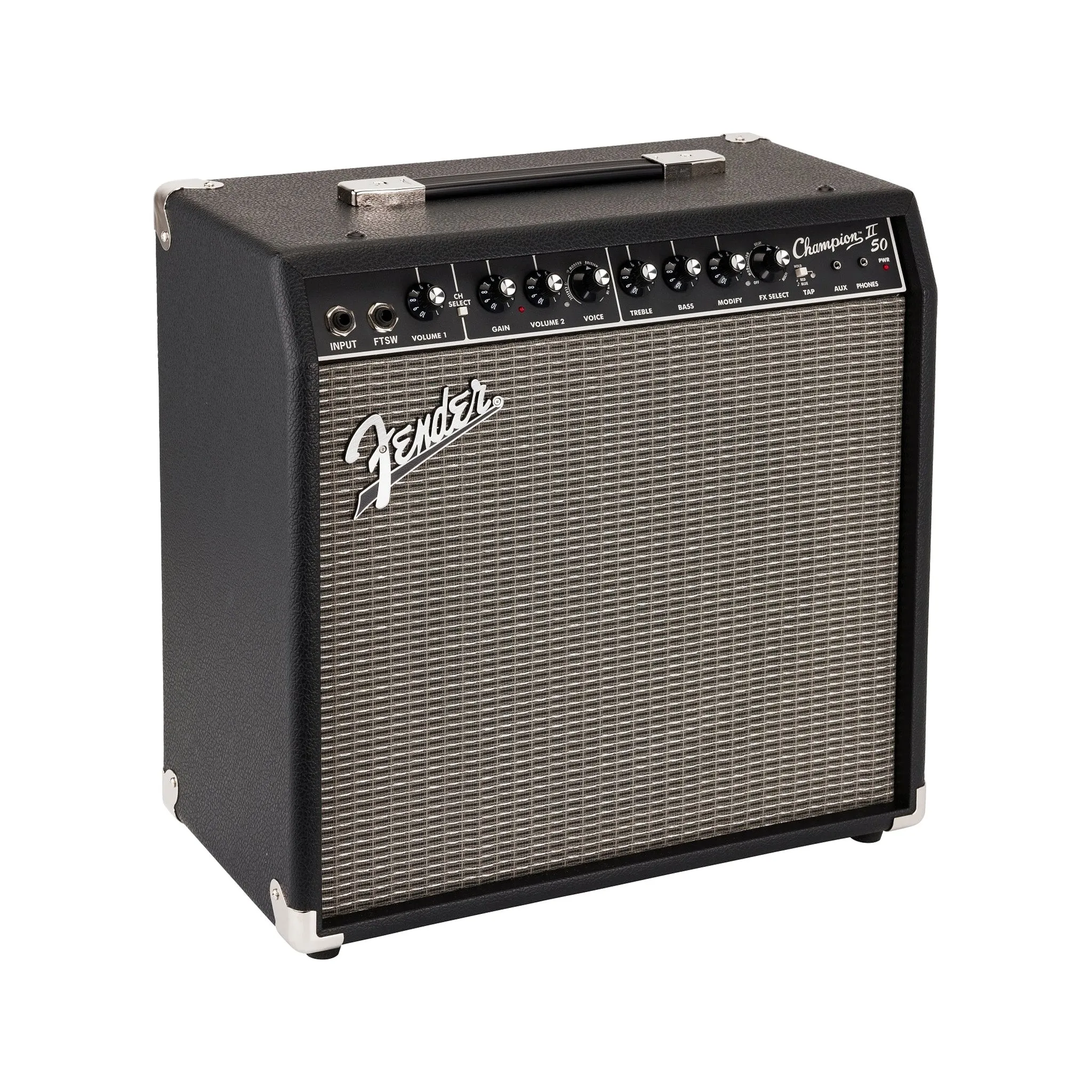 Fender Champion II 50 Guitar Combo Amplifier, 230V EU