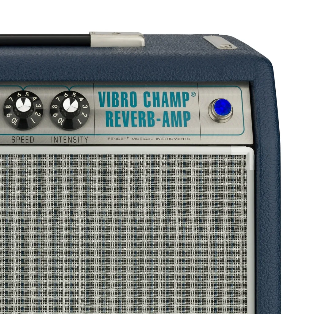 Fender Limited Edition 68 Custom Vibro Champ in Navy Blue