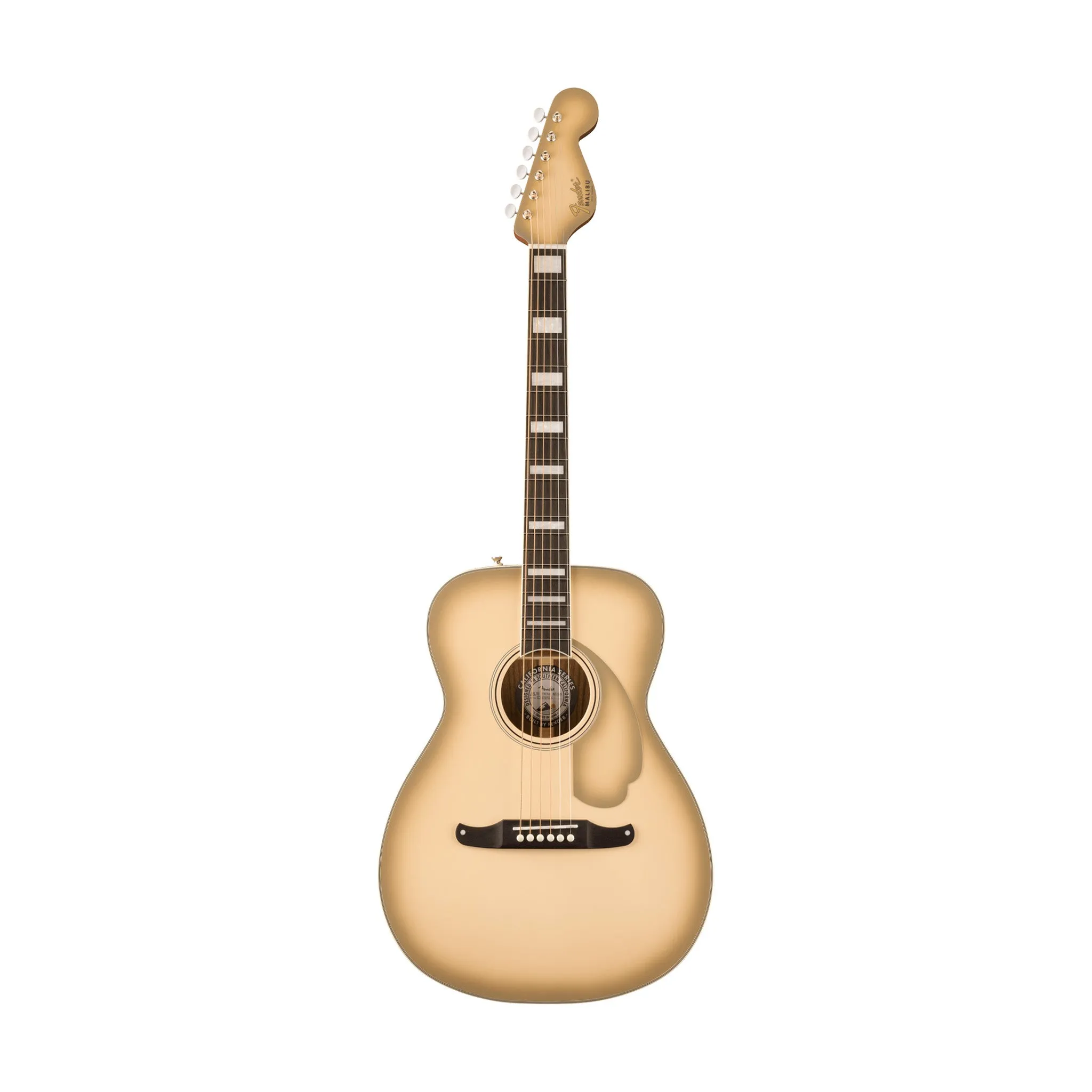Fender Limited Edition California Vintage Malibu Acoustic Guitar w/Case, Antigua