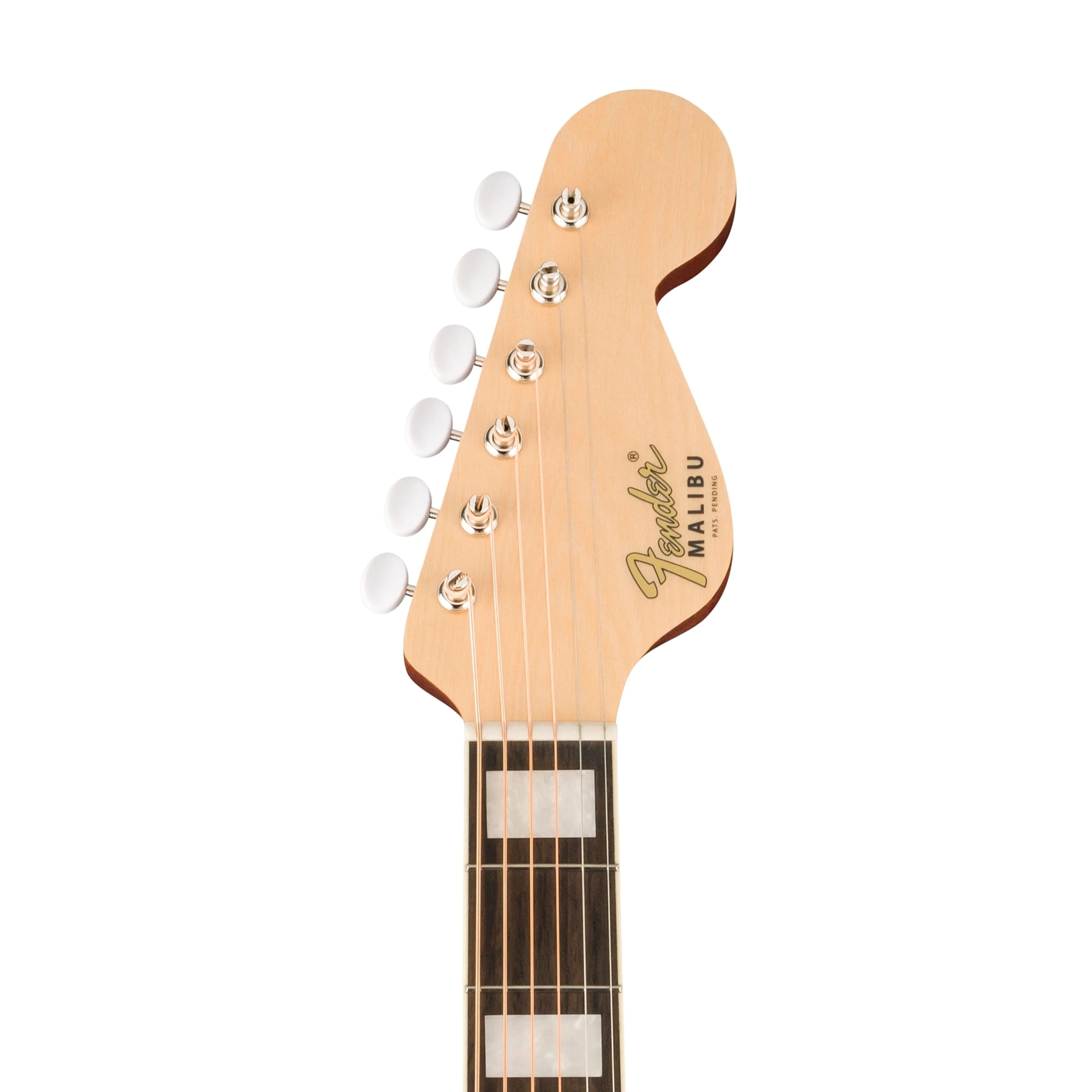 Fender Malibu Vintage Acoustic Guitar w/Case, Aged Natural